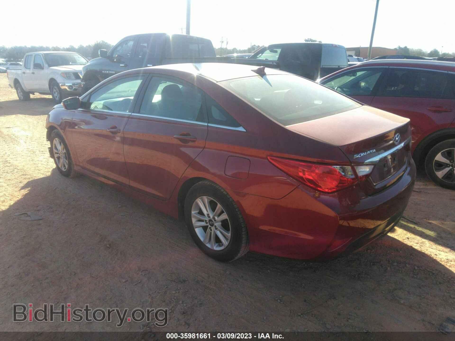 2014 HYUNDAI SONATA - VIN: 5NPEB4AC2EH836645 - Фото 3