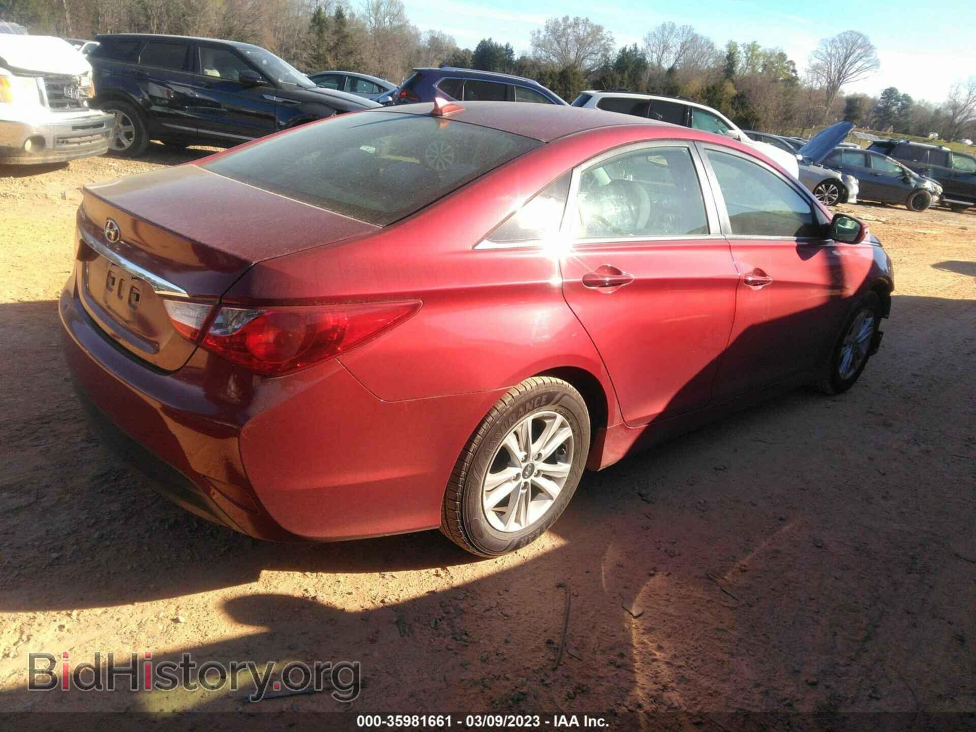 2014 HYUNDAI SONATA - VIN: 5NPEB4AC2EH836645 - Фото 4