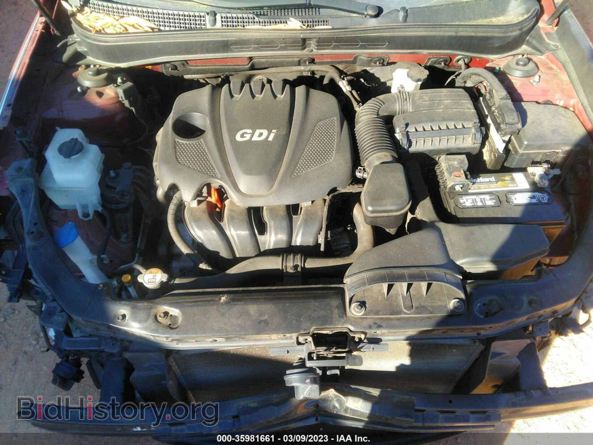 2014 HYUNDAI SONATA - VIN: 5NPEB4AC2EH836645 - Фото 10