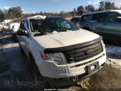 2009 Ford EDGE SEL, white — VIN 2FMDK48C19BA64444, IAAI
