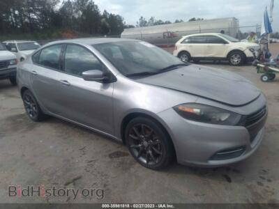 2015 Dodge DART SE, серебристый — VIN 1C3CDFAA1FD378944, IAAI