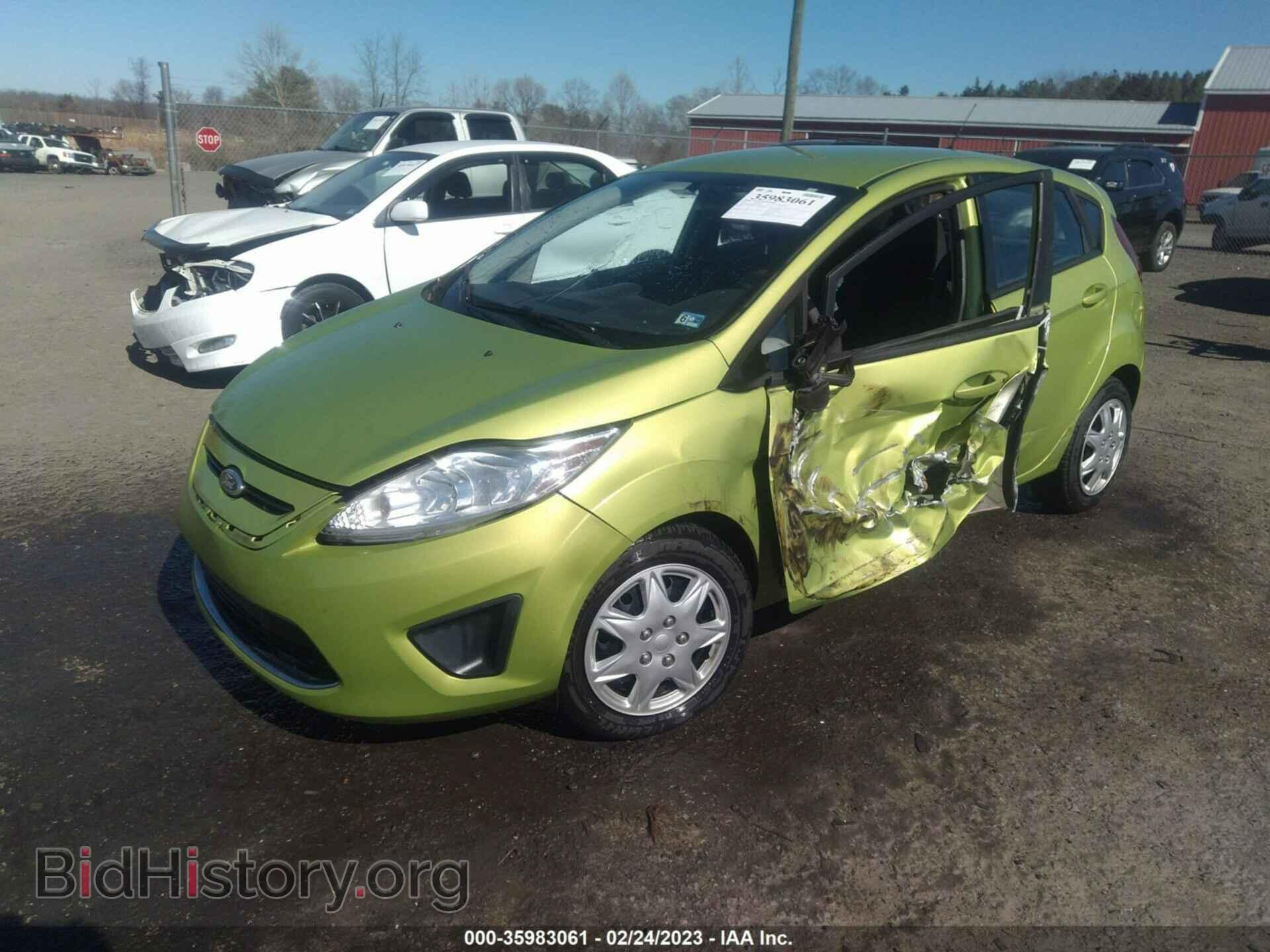 2011 FORD FIESTA - VIN: 3FADP4EJXBM170104 - Фото 2