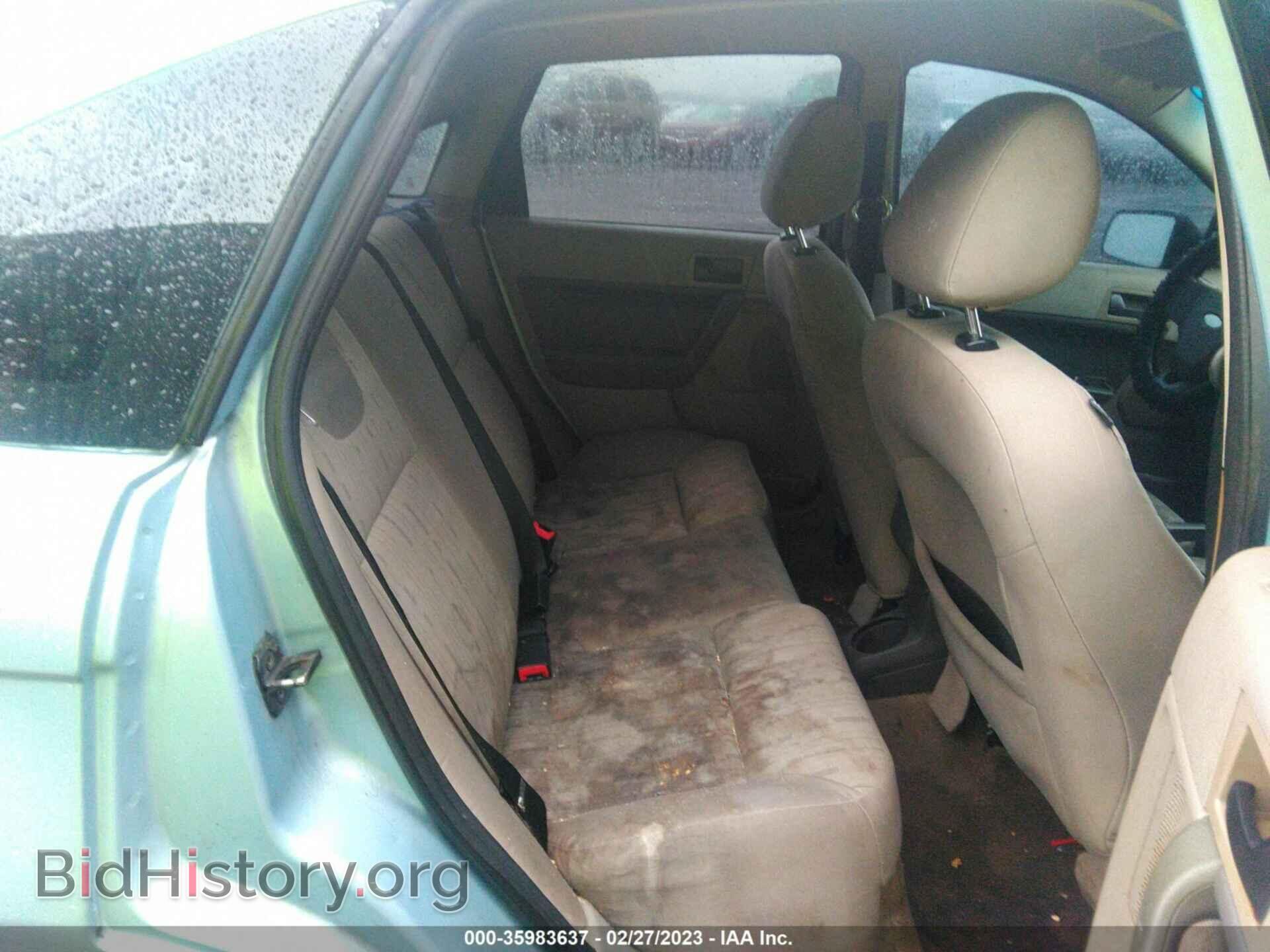 2008 FORD FOCUS - VIN: 1FAHP35N98W121306 - Фото 8