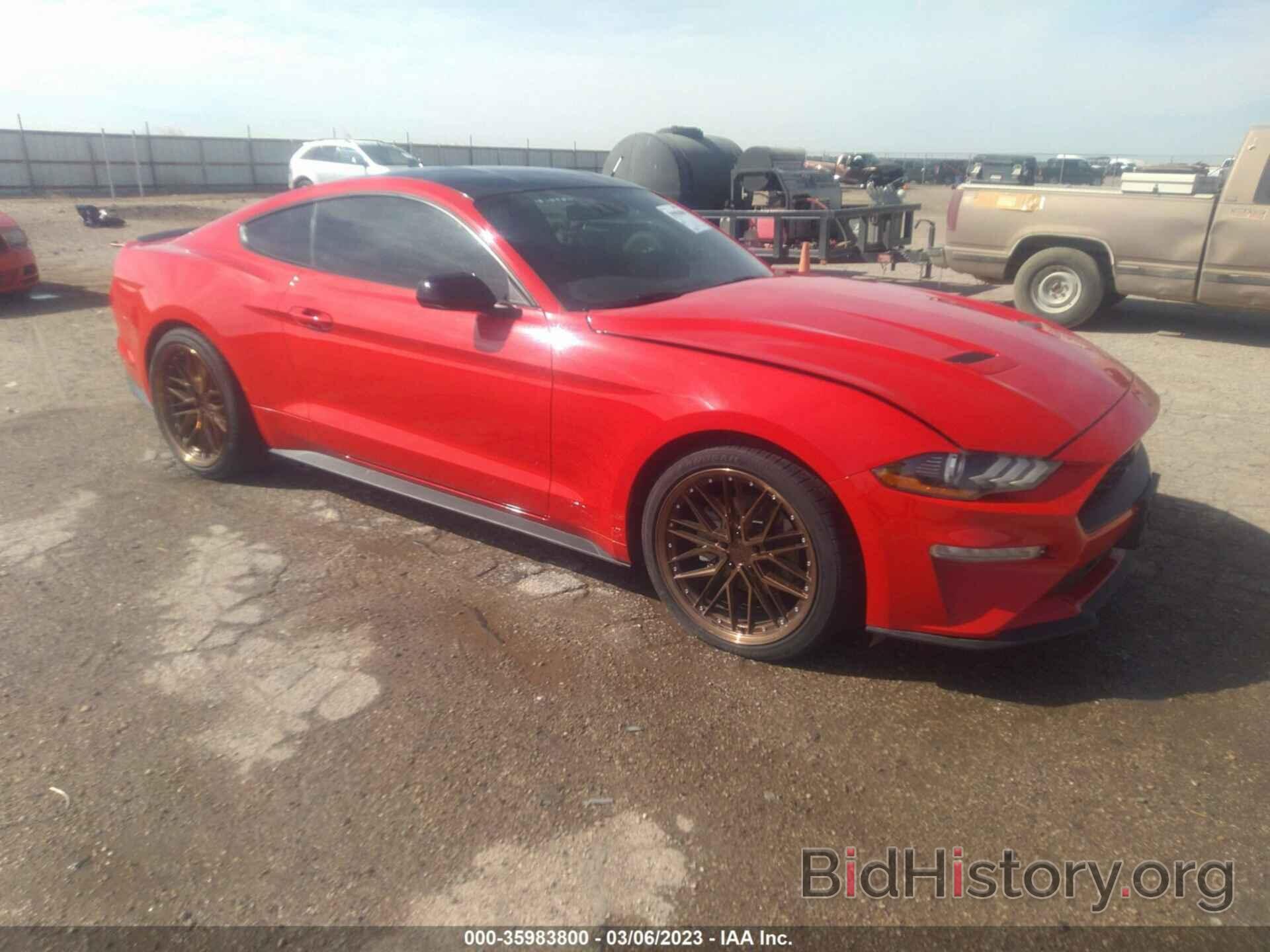Photo 1FA6P8TH9M5122053 - FORD MUSTANG 2021