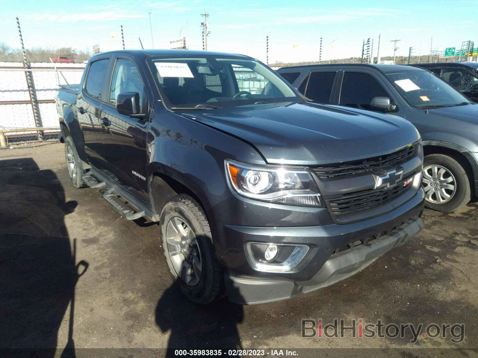 Фотография 1GCGTDEN3K1119286 - CHEVROLET COLORADO 2019