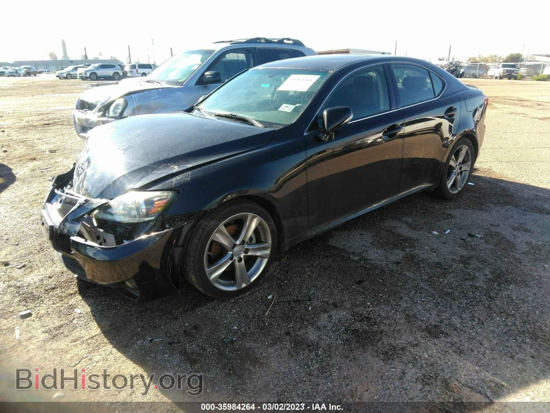 2011 LEXUS IS 250 - VIN: JTHBF5C29B5154048 - Фото 2