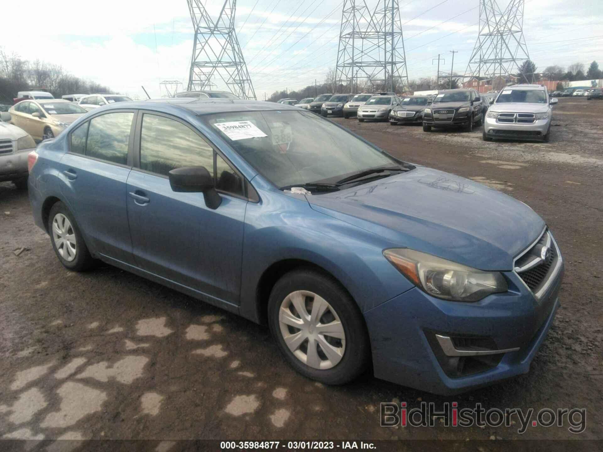 Photo JF1GJAA61FH014736 - SUBARU IMPREZA SEDAN 2015