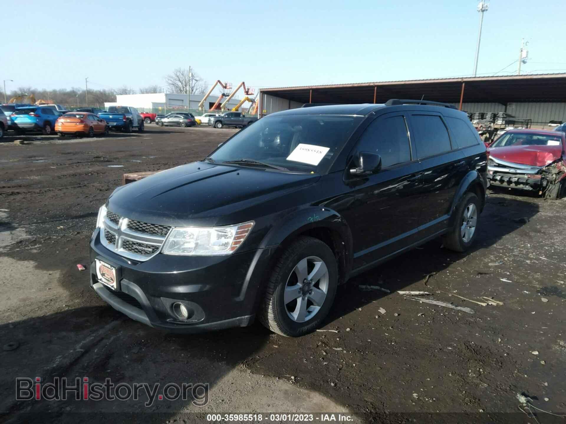 2012 DODGE JOURNEY - VIN: 3C4PDCBG2CT144431 - Фото 2