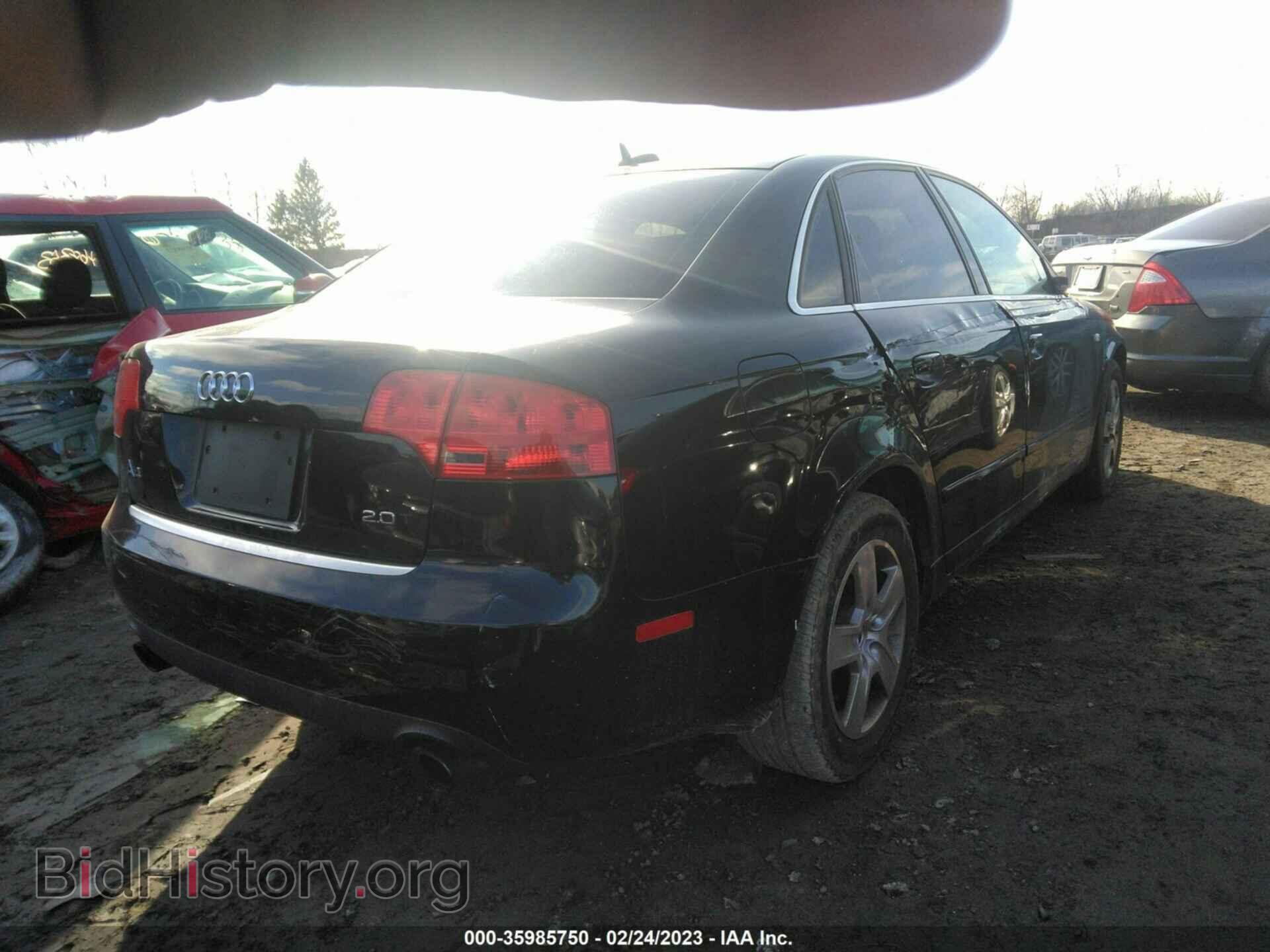 2006 AUDI A4 - VIN: WAUAF78E46A254810 - Фото 4