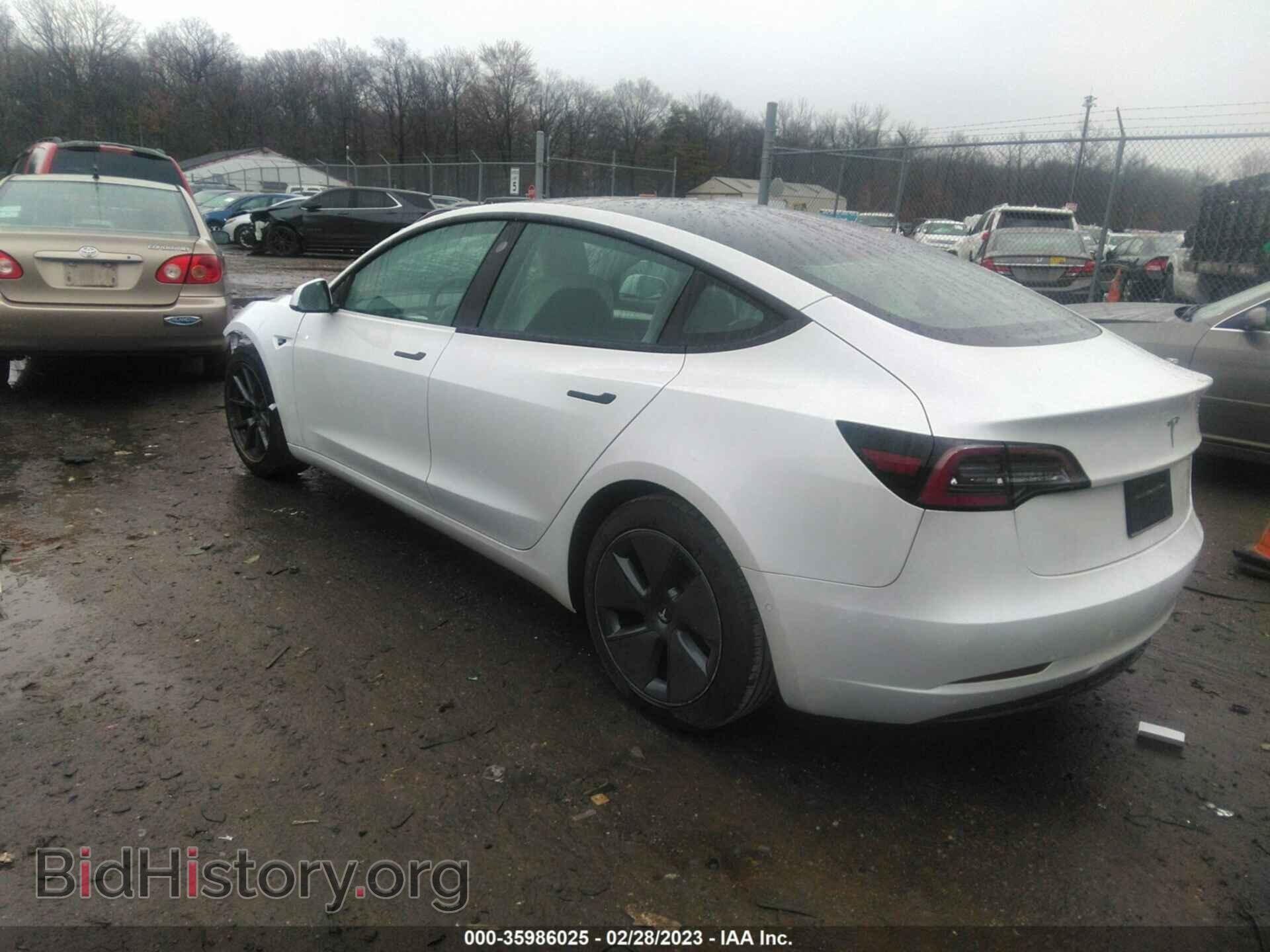 2021 TESLA MODEL 3 - VIN: 5YJ3E1EA3MF096705 - Фото 3