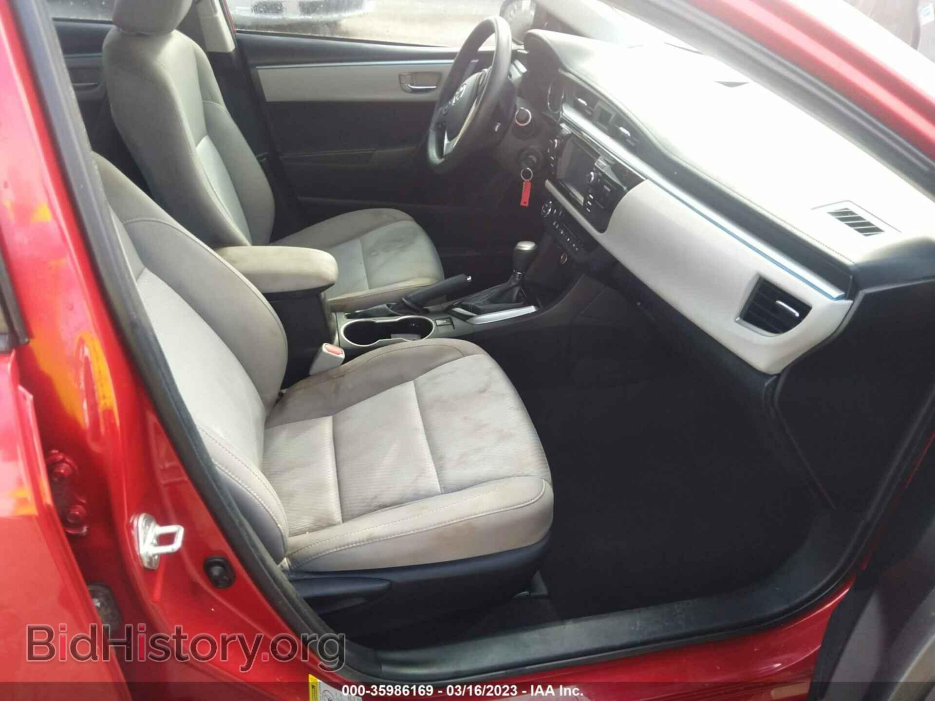 2016 TOYOTA COROLLA - VIN: 5YFBURHE2GP439251 - Фото 5