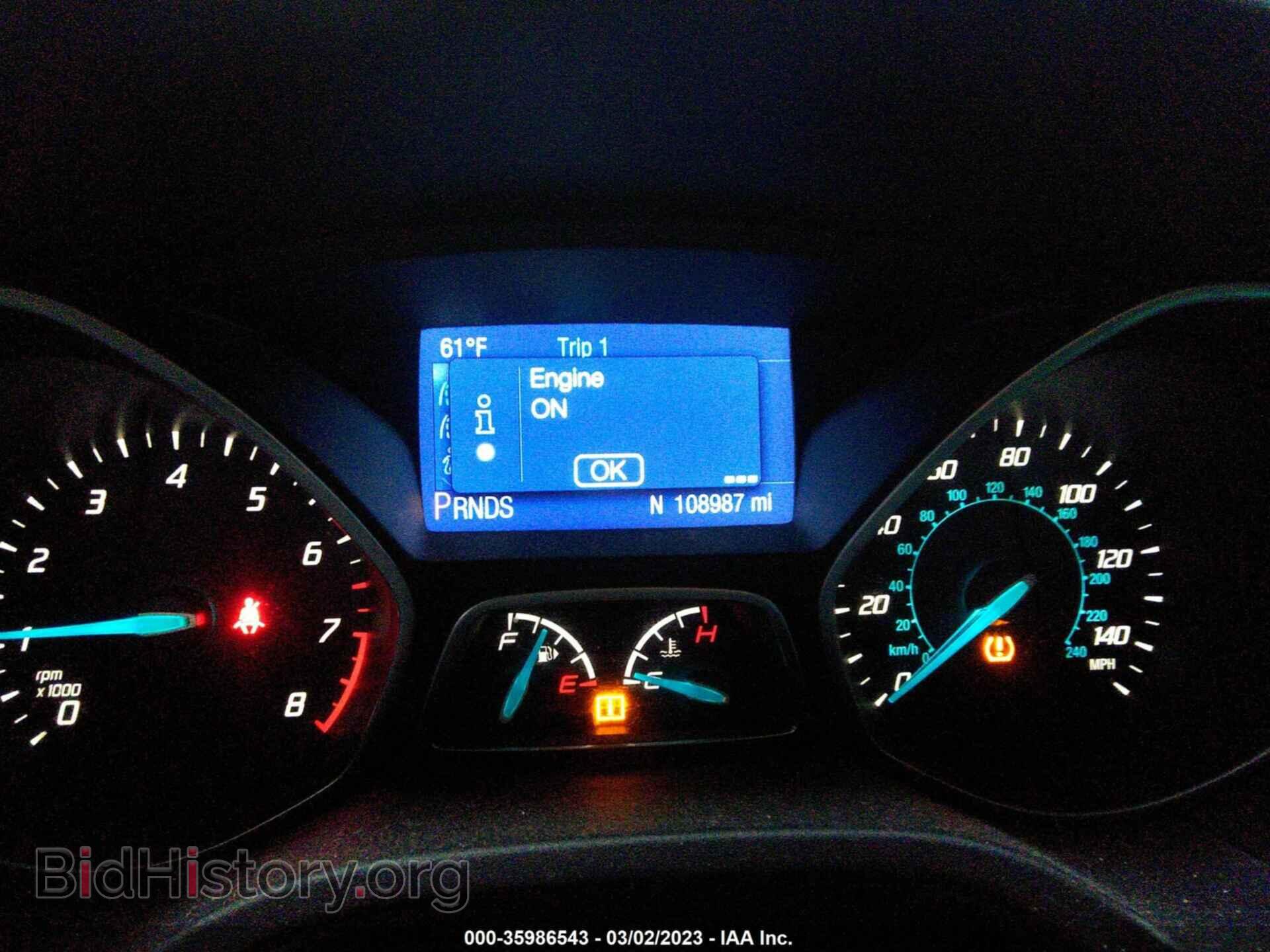 2014 FORD FOCUS - VIN: 1FADP3F28EL182744 - Фото 7