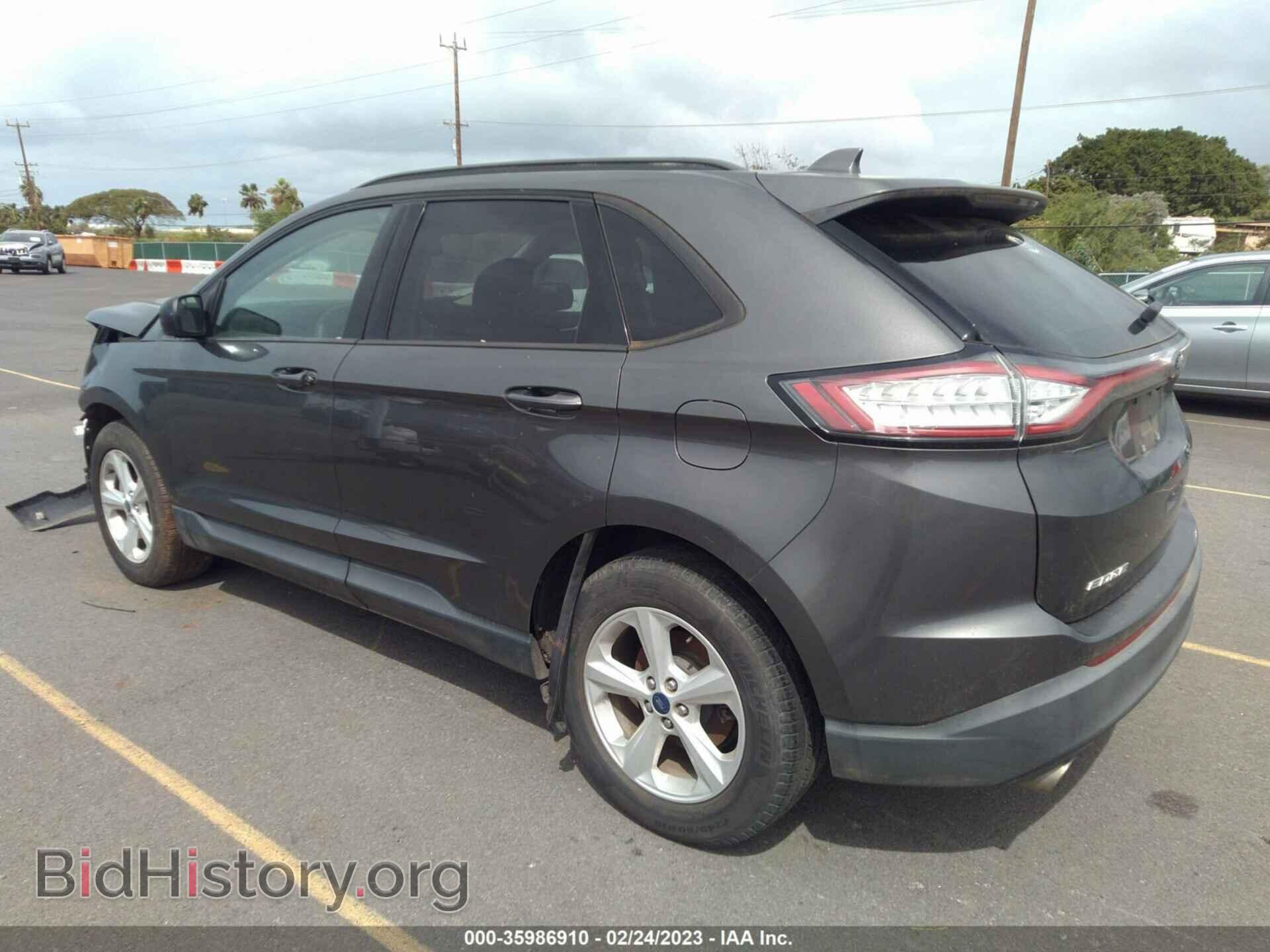 2016 FORD EDGE - VIN: 2FMPK3G99GBC07537 - Фото 3