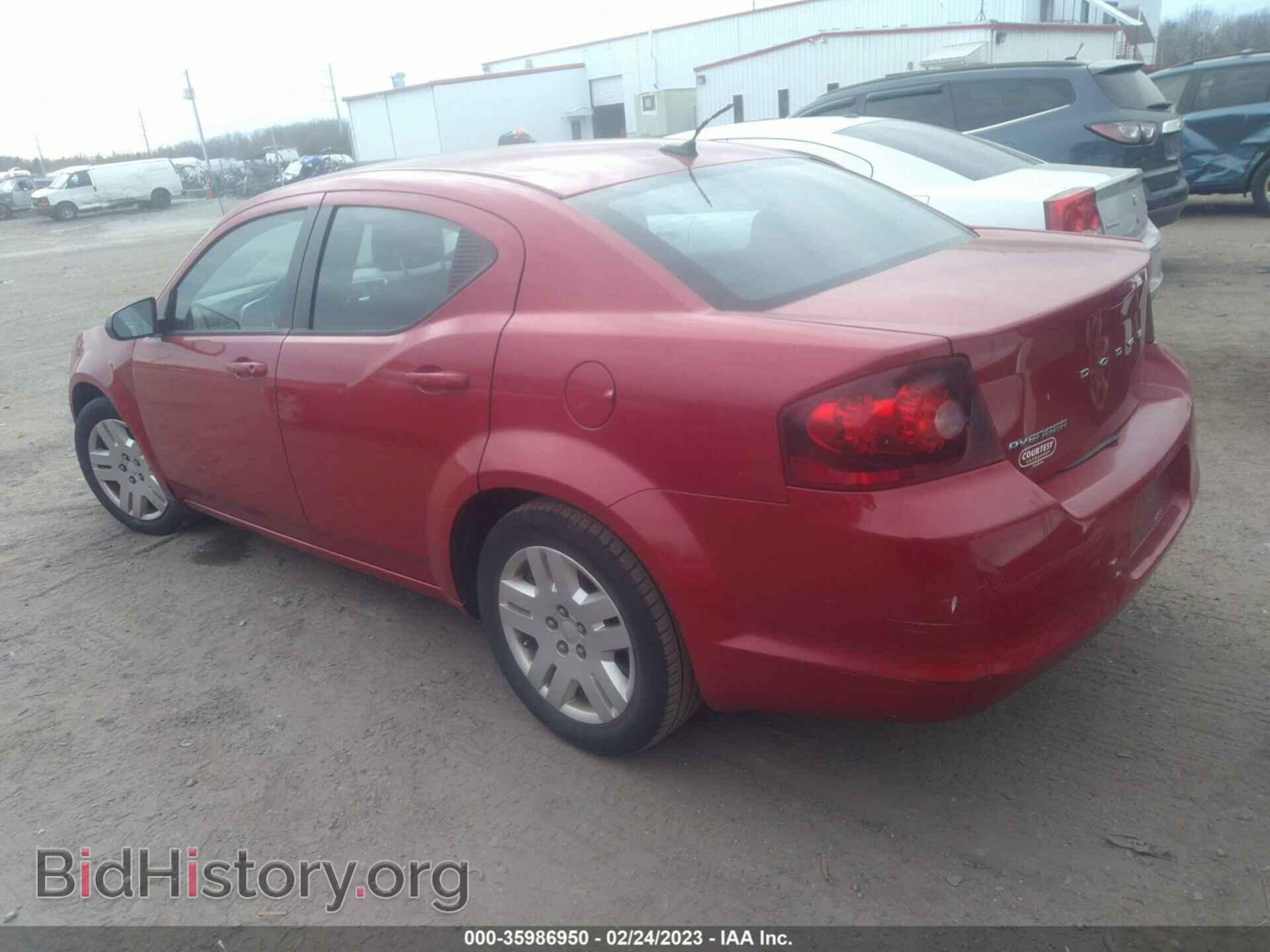 2012 DODGE AVENGER - VIN: 1C3CDZAB8CN242942 - Фото 3