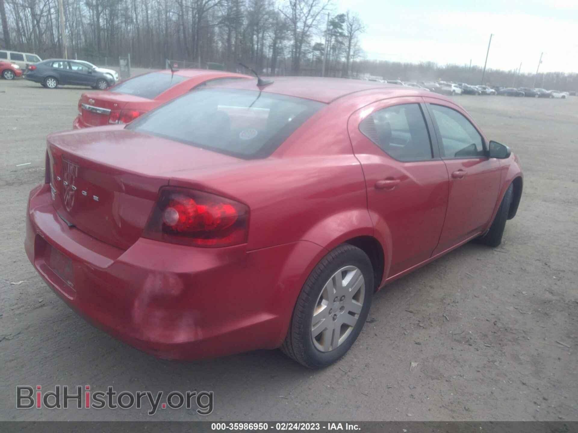 2012 DODGE AVENGER - VIN: 1C3CDZAB8CN242942 - Фото 4