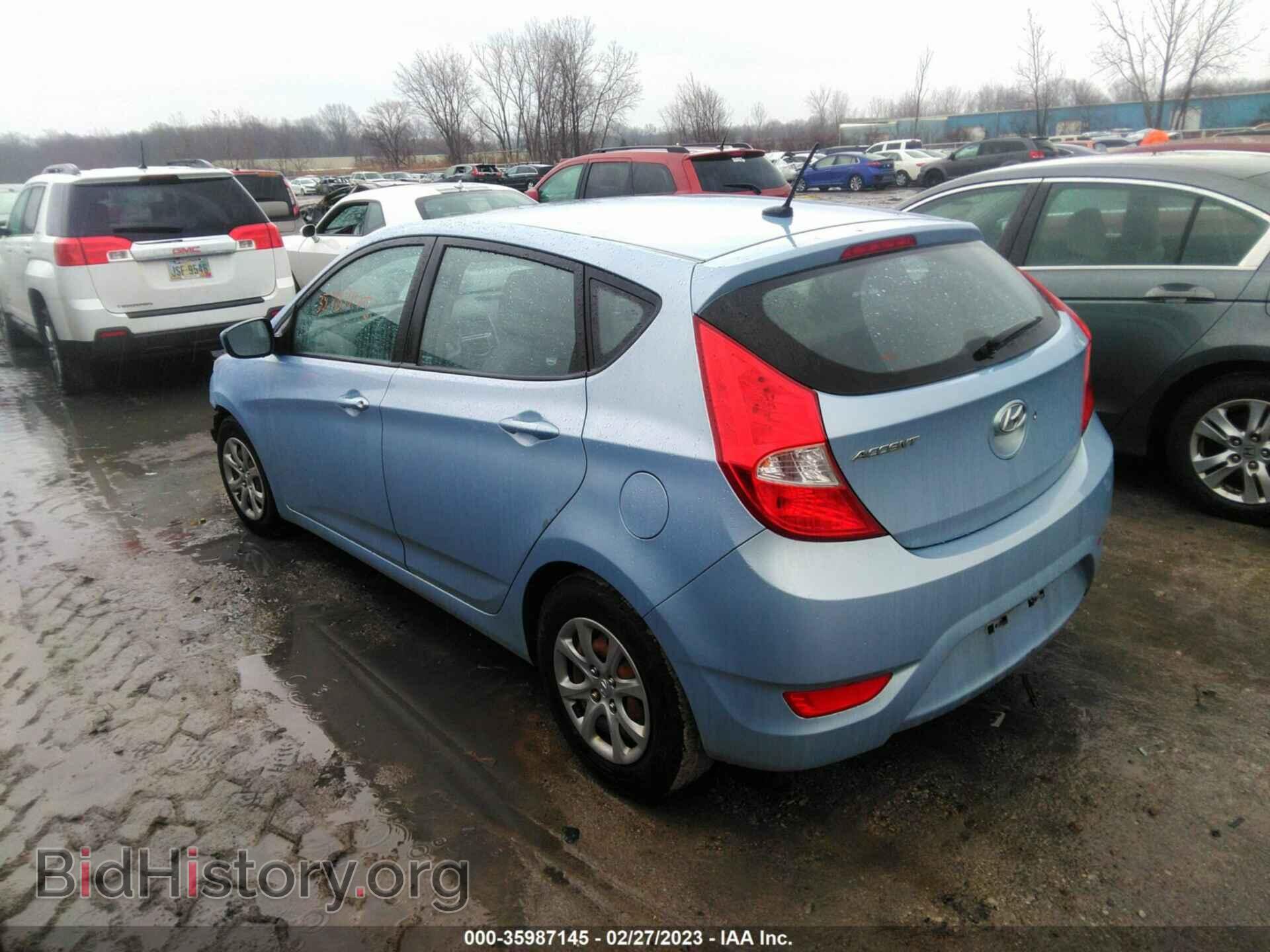 2012 HYUNDAI ACCENT - VIN: KMHCT5AE8CU048558 - Фото 3