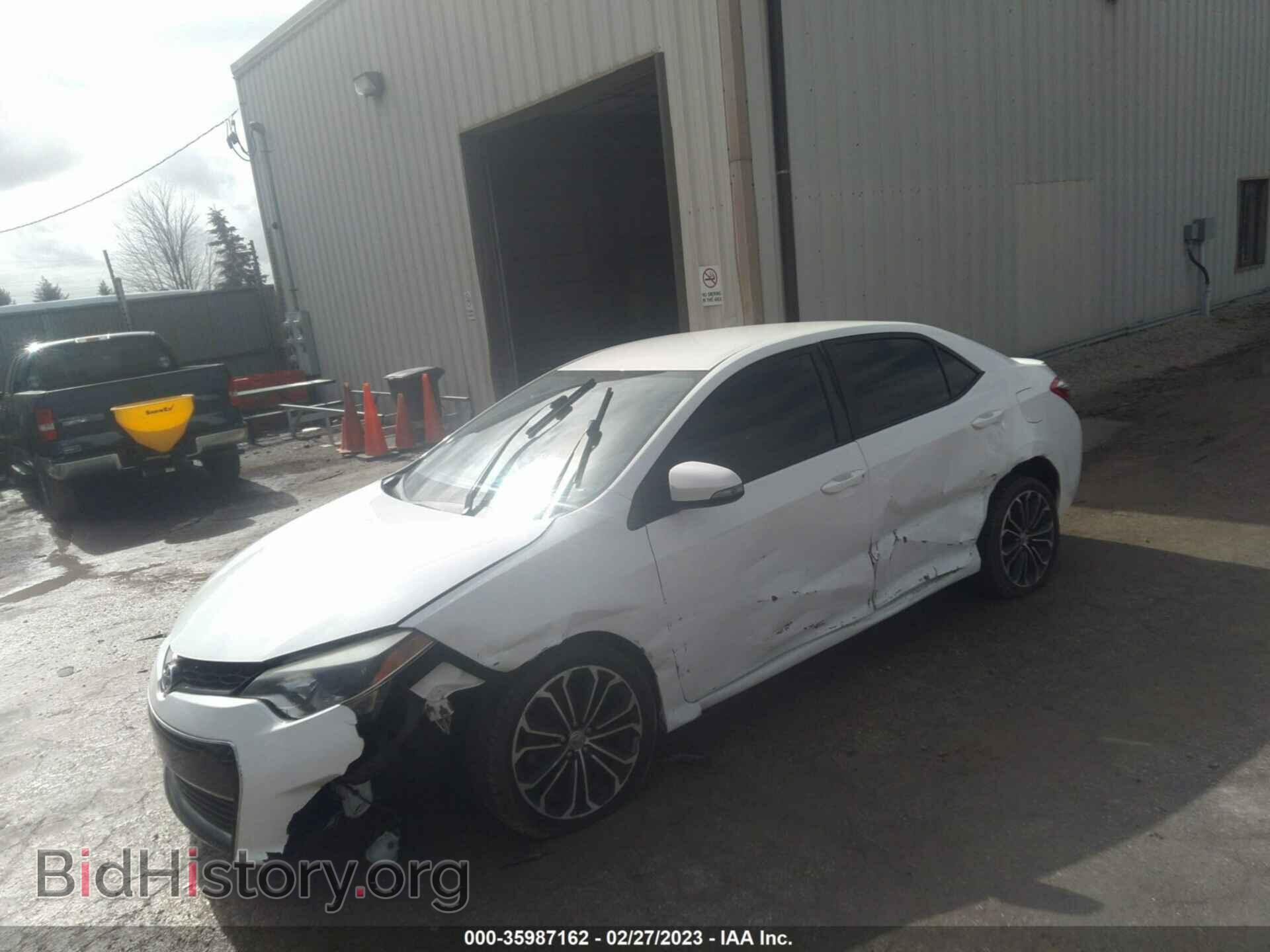 2015 TOYOTA COROLLA - VIN: 2T1BURHE6FC304269 - Фото 2
