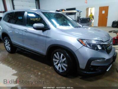2019 Honda PILOT EX, silver — VIN 5FNYF6H37KB085328, IAAI