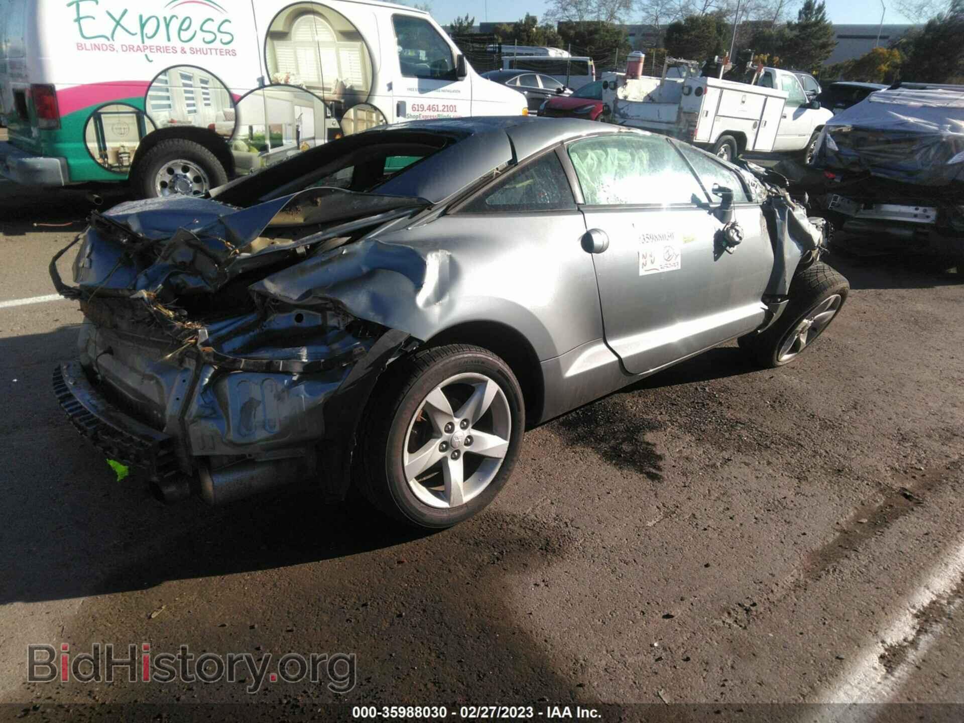 2007 MITSUBISHI ECLIPSE - VIN: 4A3AK24F87E058196 - Photo 4