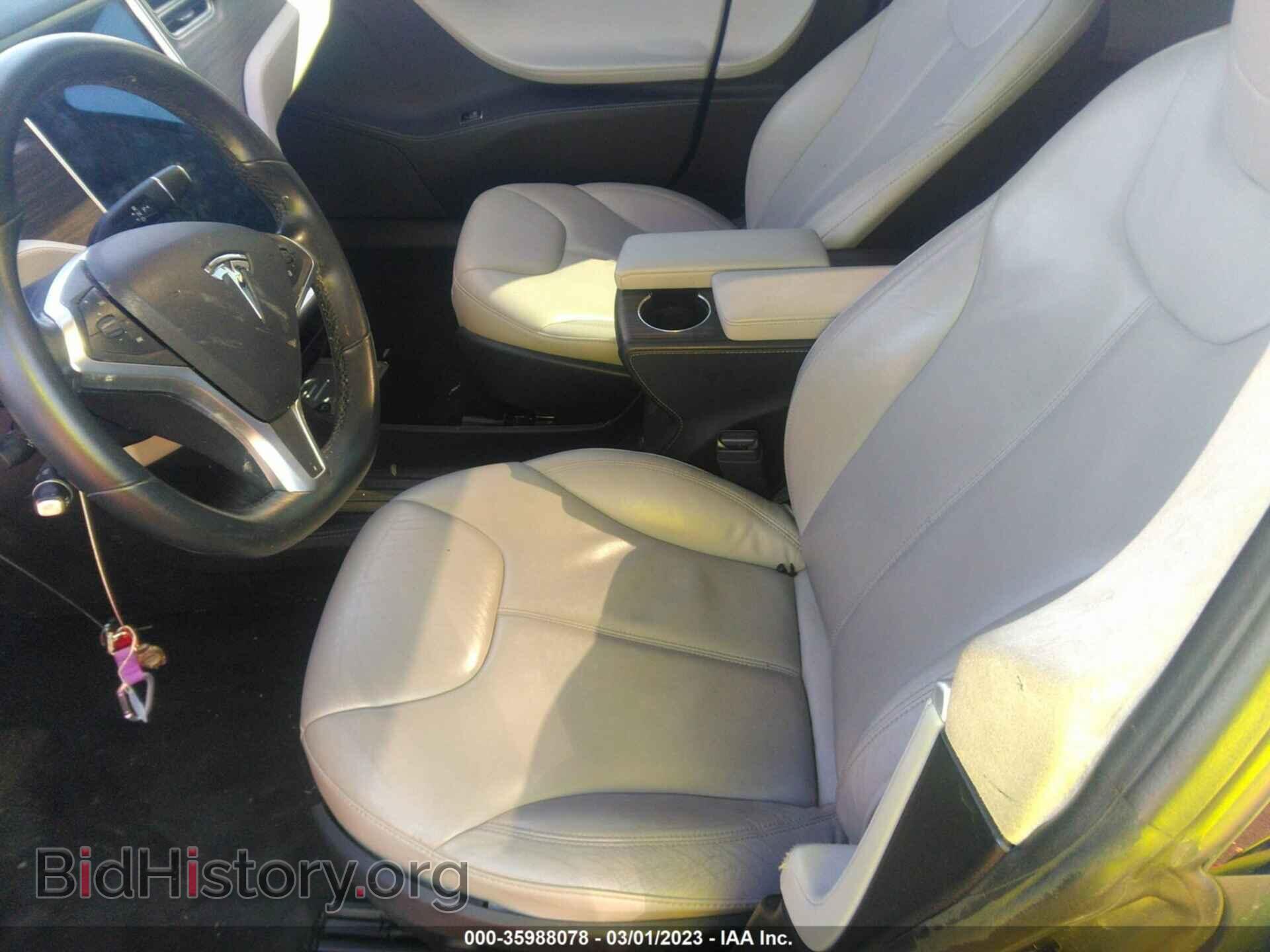 2015 TESLA MODEL S - VIN: 5YJSA1H14FF083371 - Фото 5
