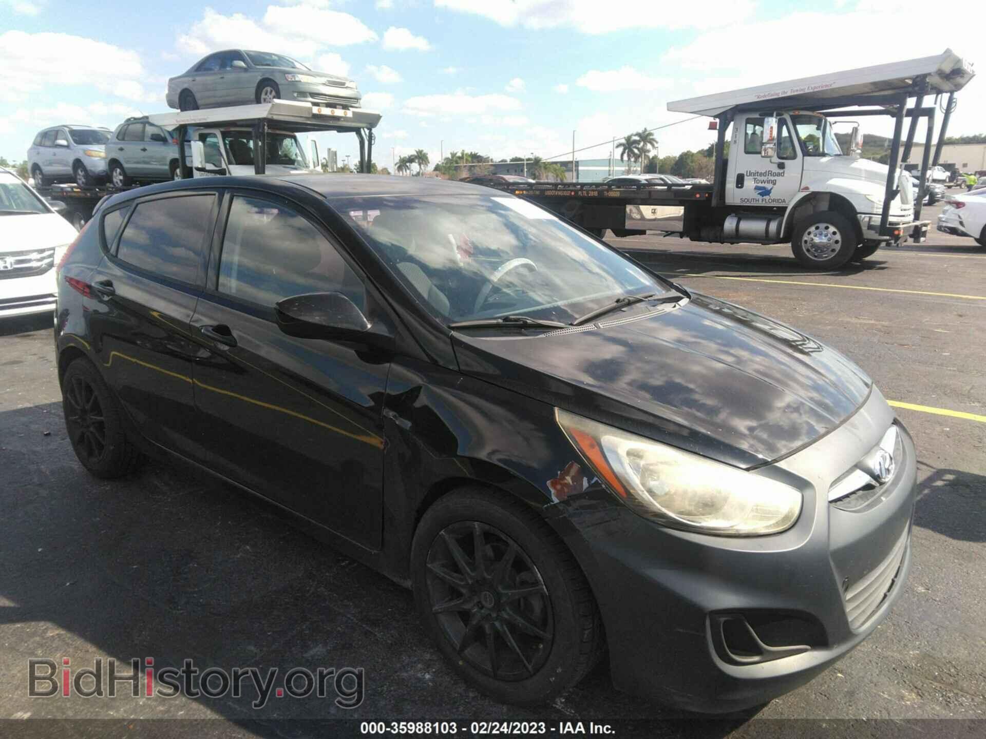 Photo KMHCU5AE9CU058917 - HYUNDAI ACCENT 2012