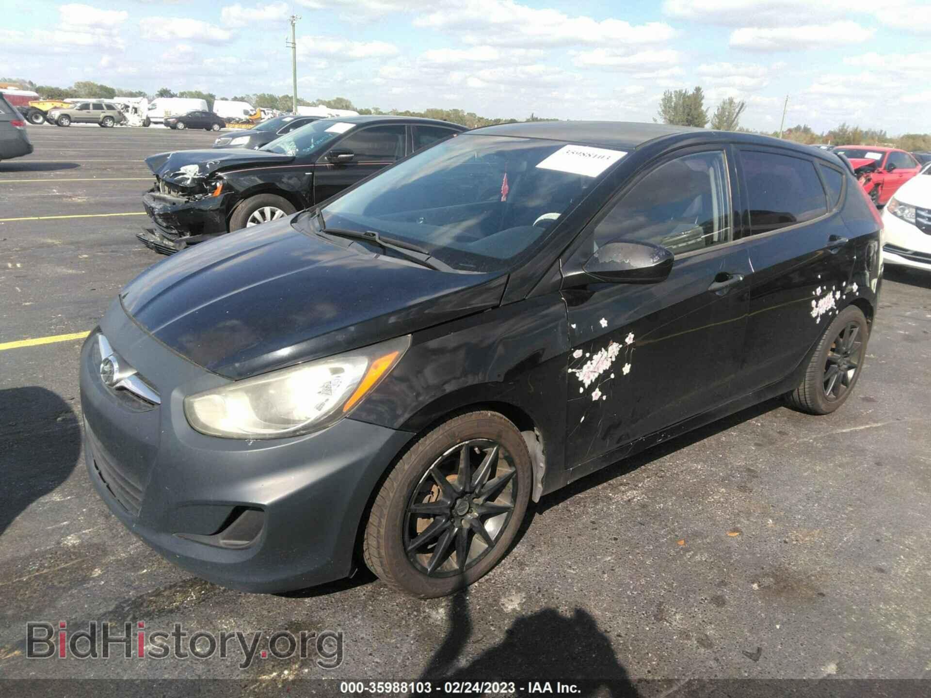 2012 HYUNDAI ACCENT - VIN: KMHCU5AE9CU058917 - Фото 2