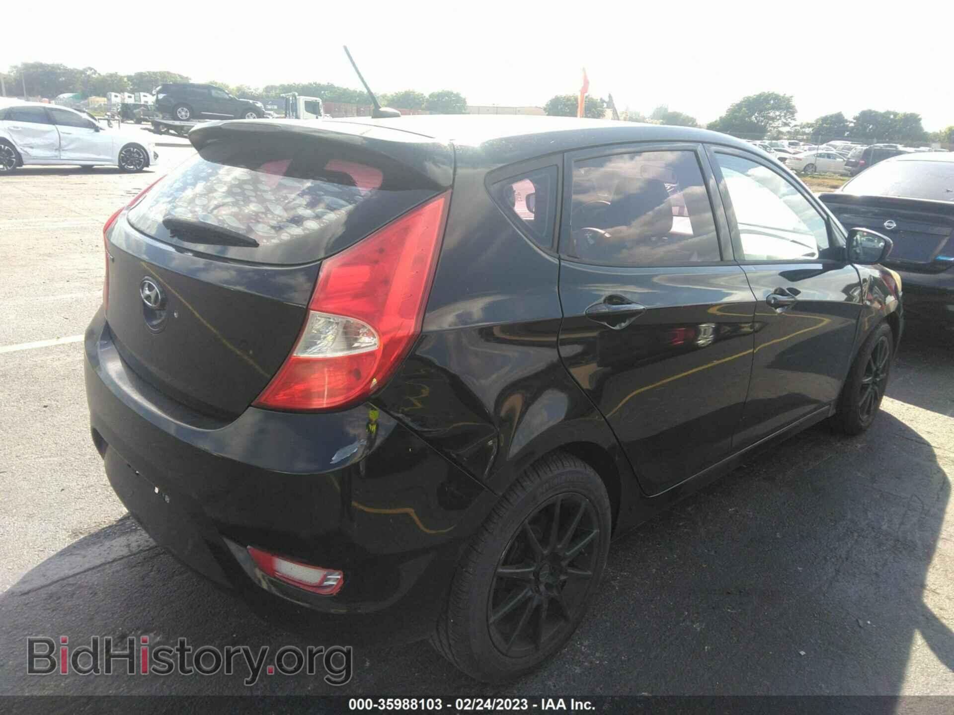 2012 HYUNDAI ACCENT - VIN: KMHCU5AE9CU058917 - Фото 4