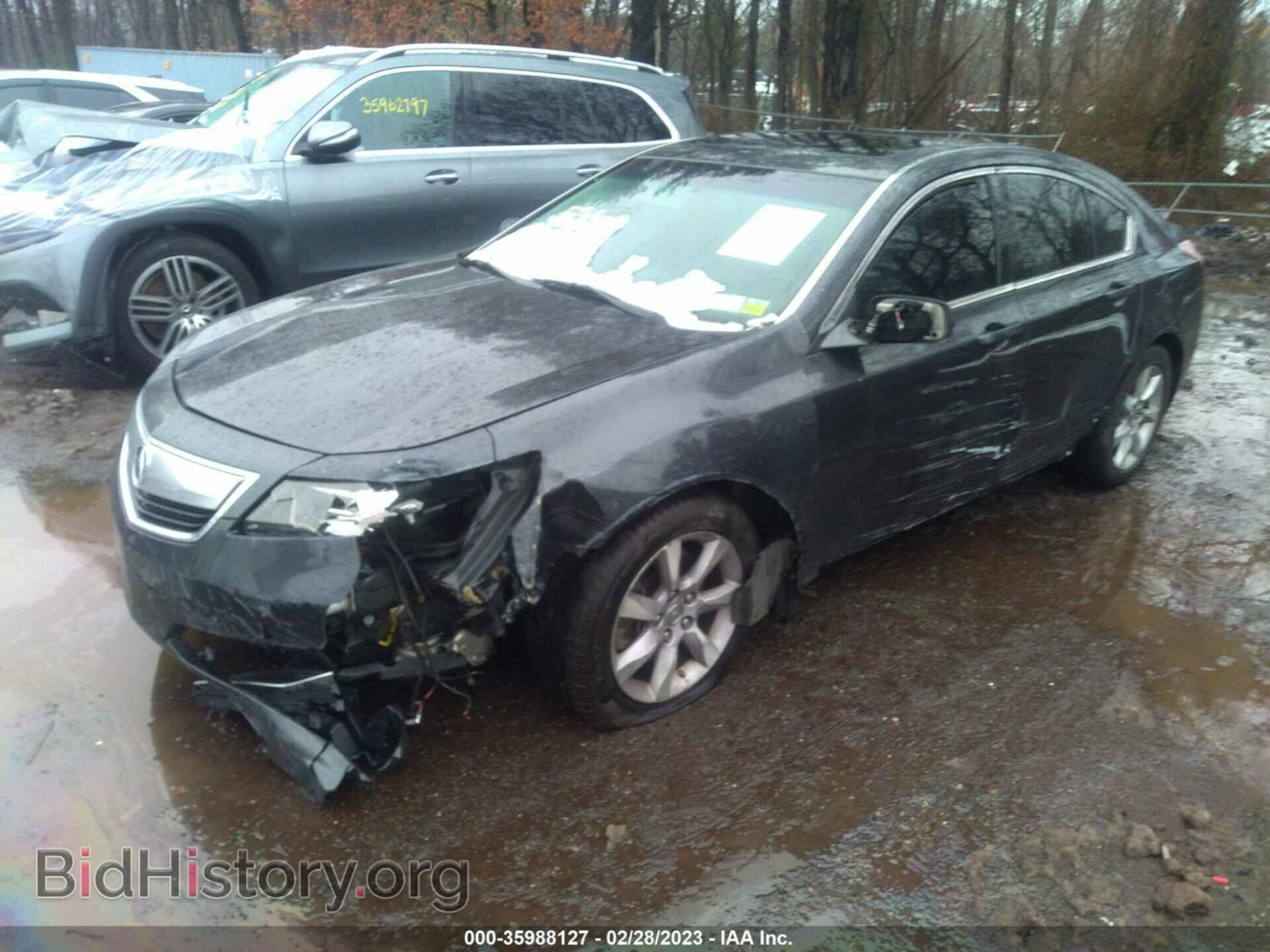 2013 ACURA TL - VIN: 19UUA8F54DA000763 - Фото 2