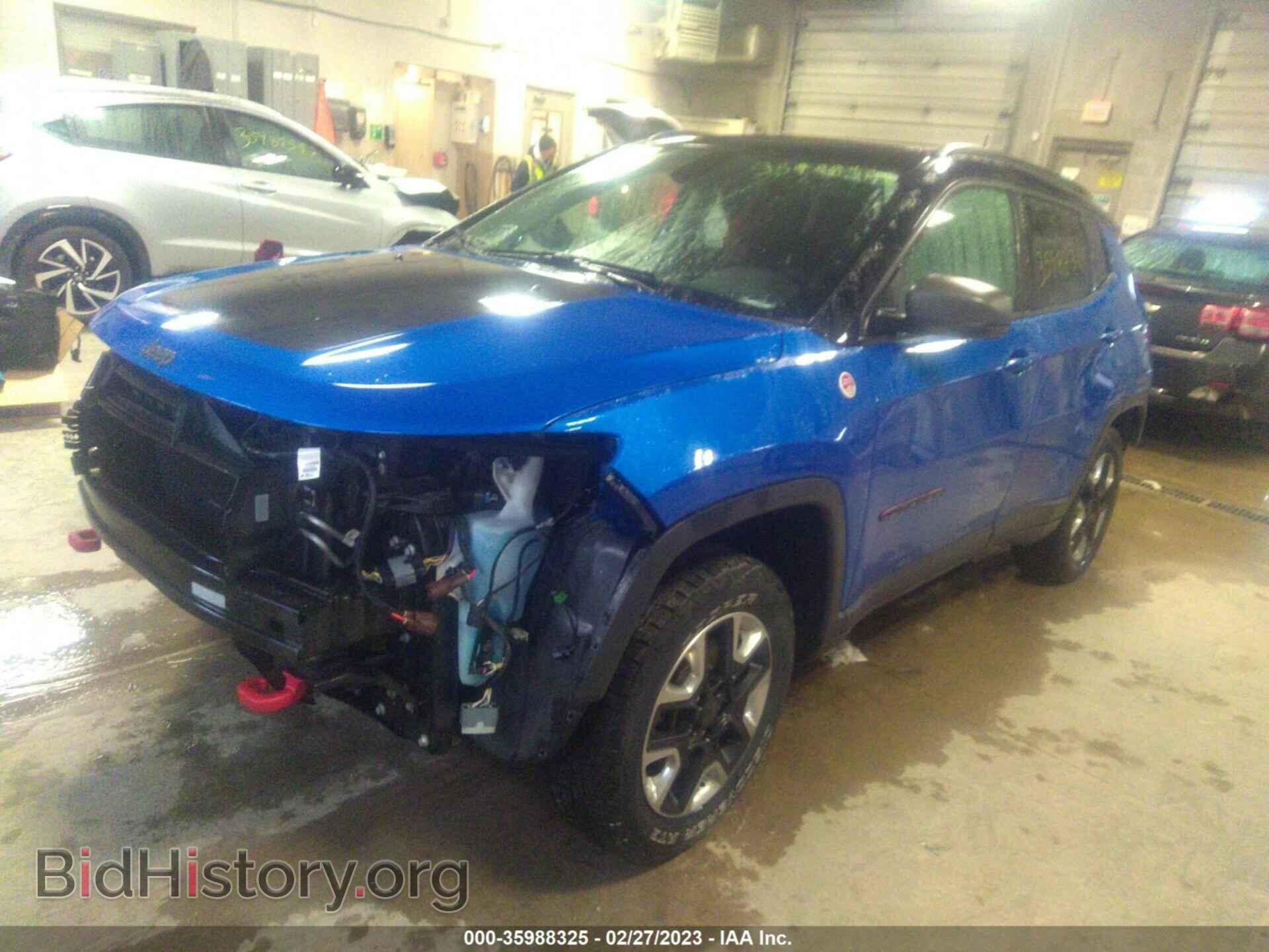 2018 JEEP COMPASS - VIN: 3C4NJDDB8JT200733 - Фото 2