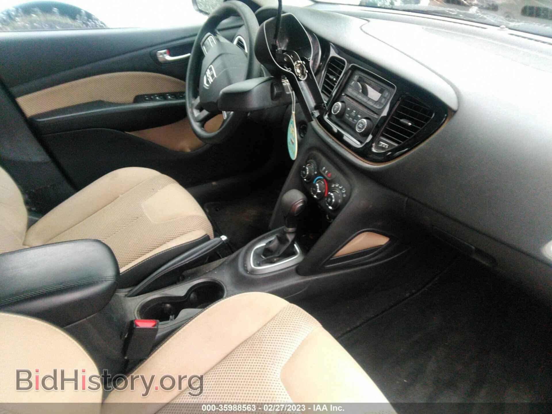 2016 DODGE DART - VIN: 1C3CDFBB4GD623423 - Фото 5