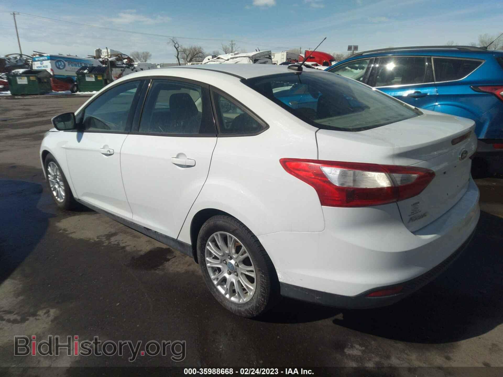 2012 FORD FOCUS - VIN: 1FAHP3F2XCL178354 - Фото 3
