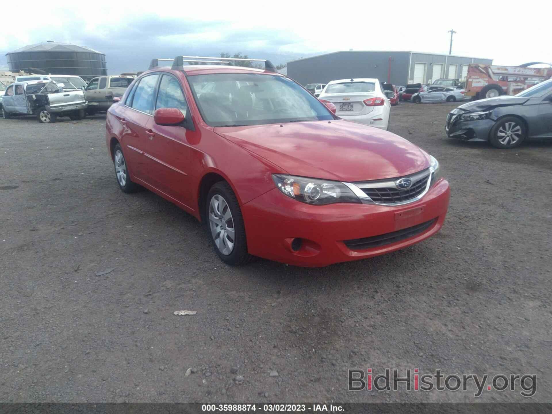 Photo JF1GE61659H506305 - SUBARU IMPREZA SEDAN 2009