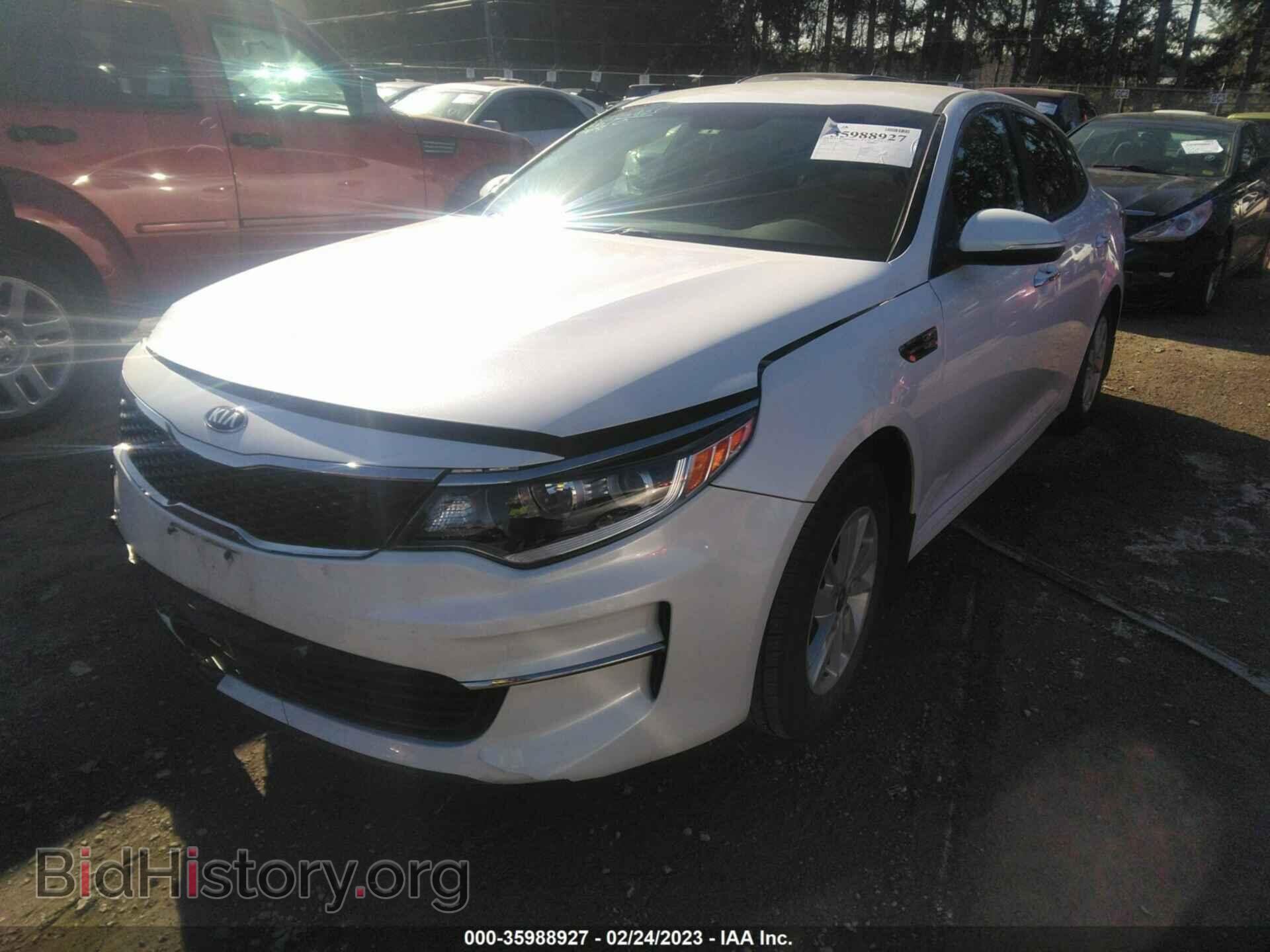 2016 KIA OPTIMA - VIN: KNAGT4L32G5084626 - Фото 2