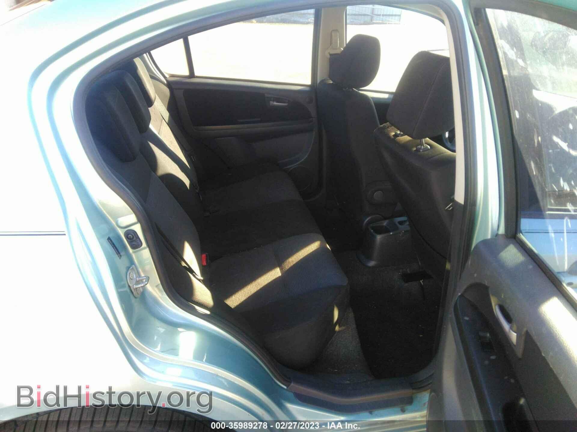 2009 SUZUKI SX4 - VIN: JS2YC417596201552 - Фото 8