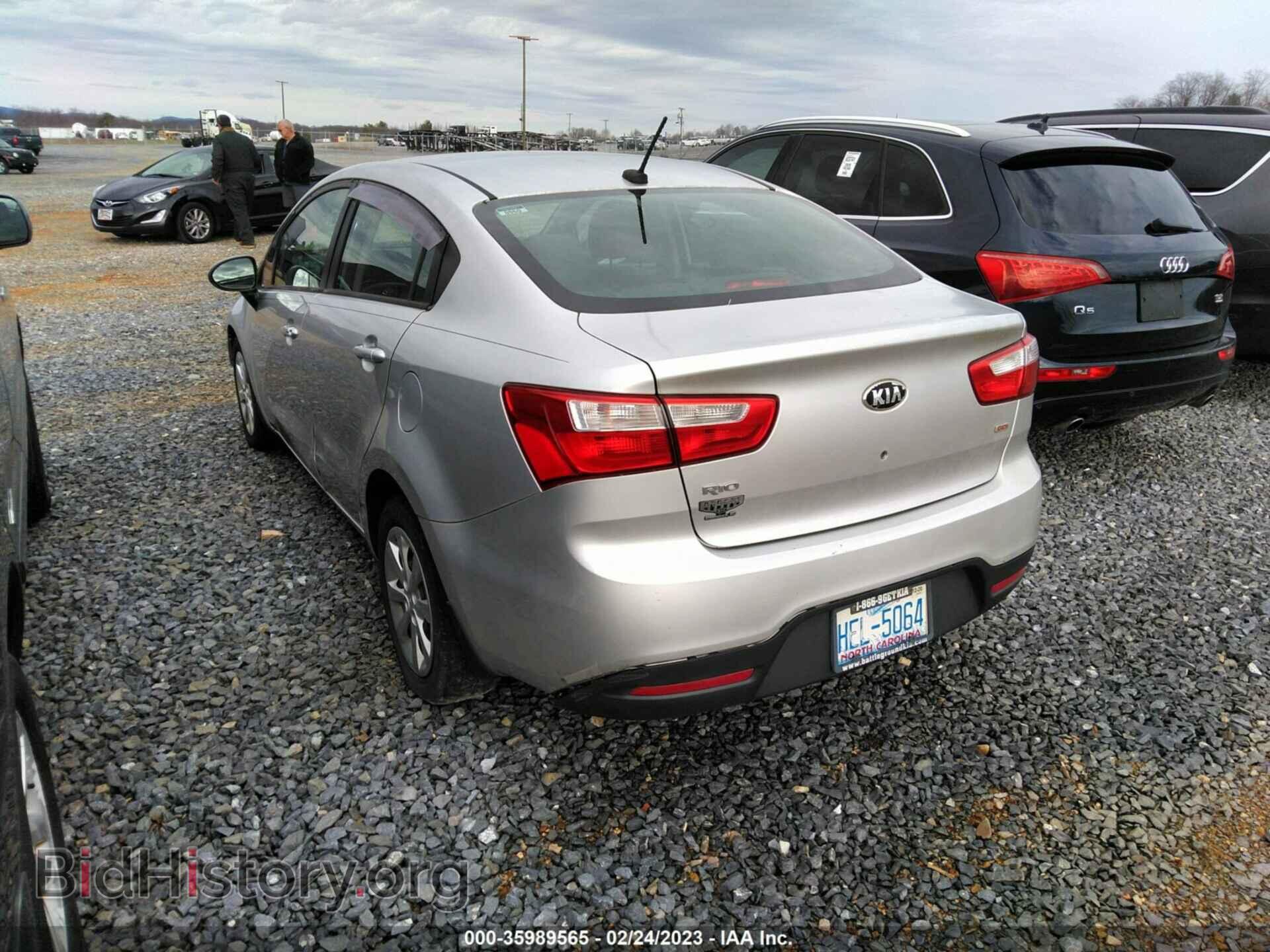2013 KIA RIO - VIN: KNADM4A33D6285234 - Фото 3