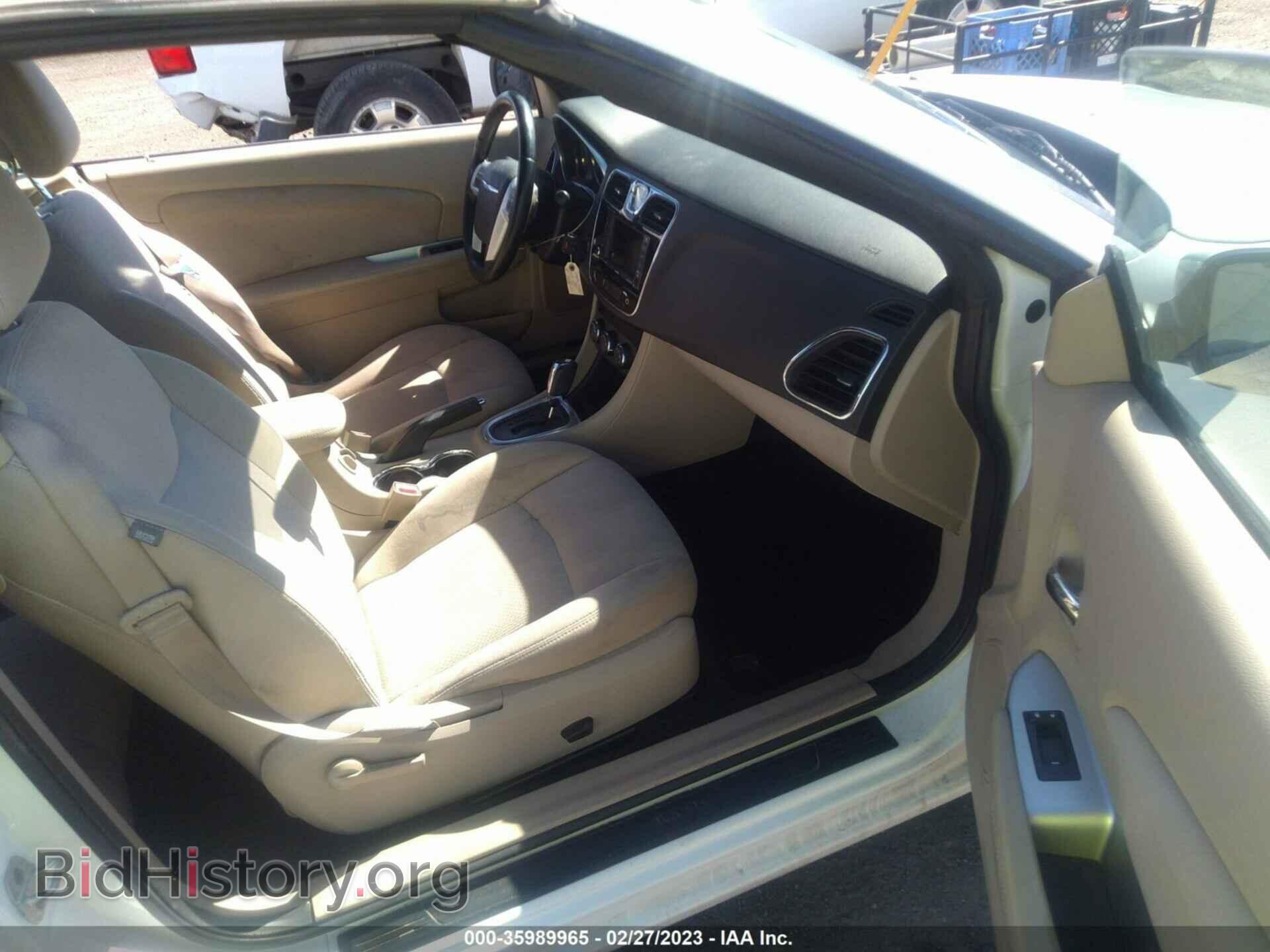 2012 CHRYSLER 200 - VIN: 1C3BCBEG2CN143447 - Фото 5