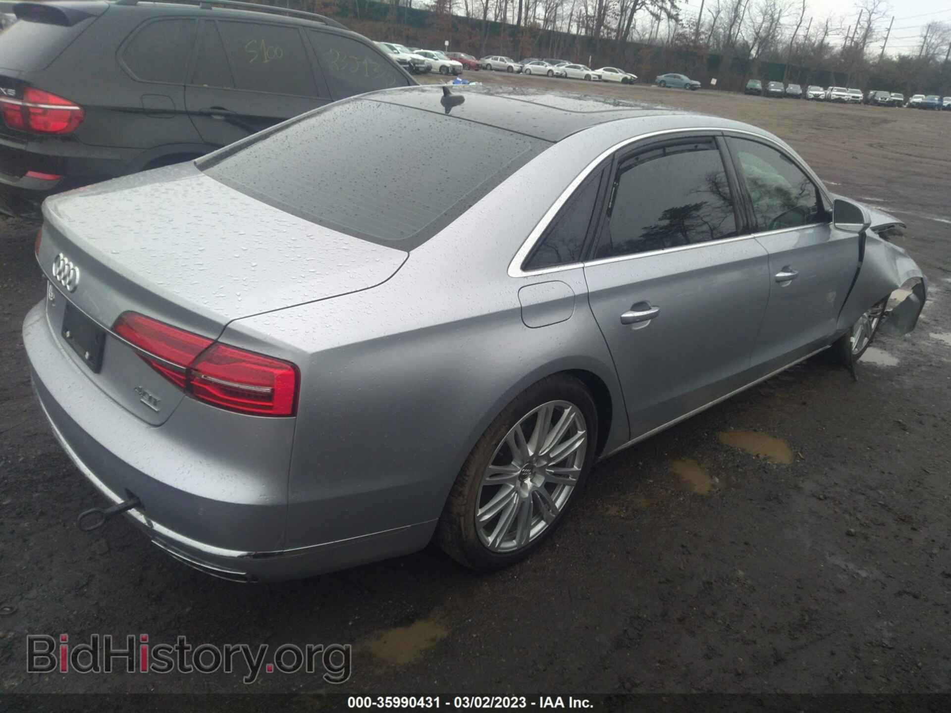 2015 AUDI A8 L - VIN: WAU32AFD6FN024271 - Фото 4