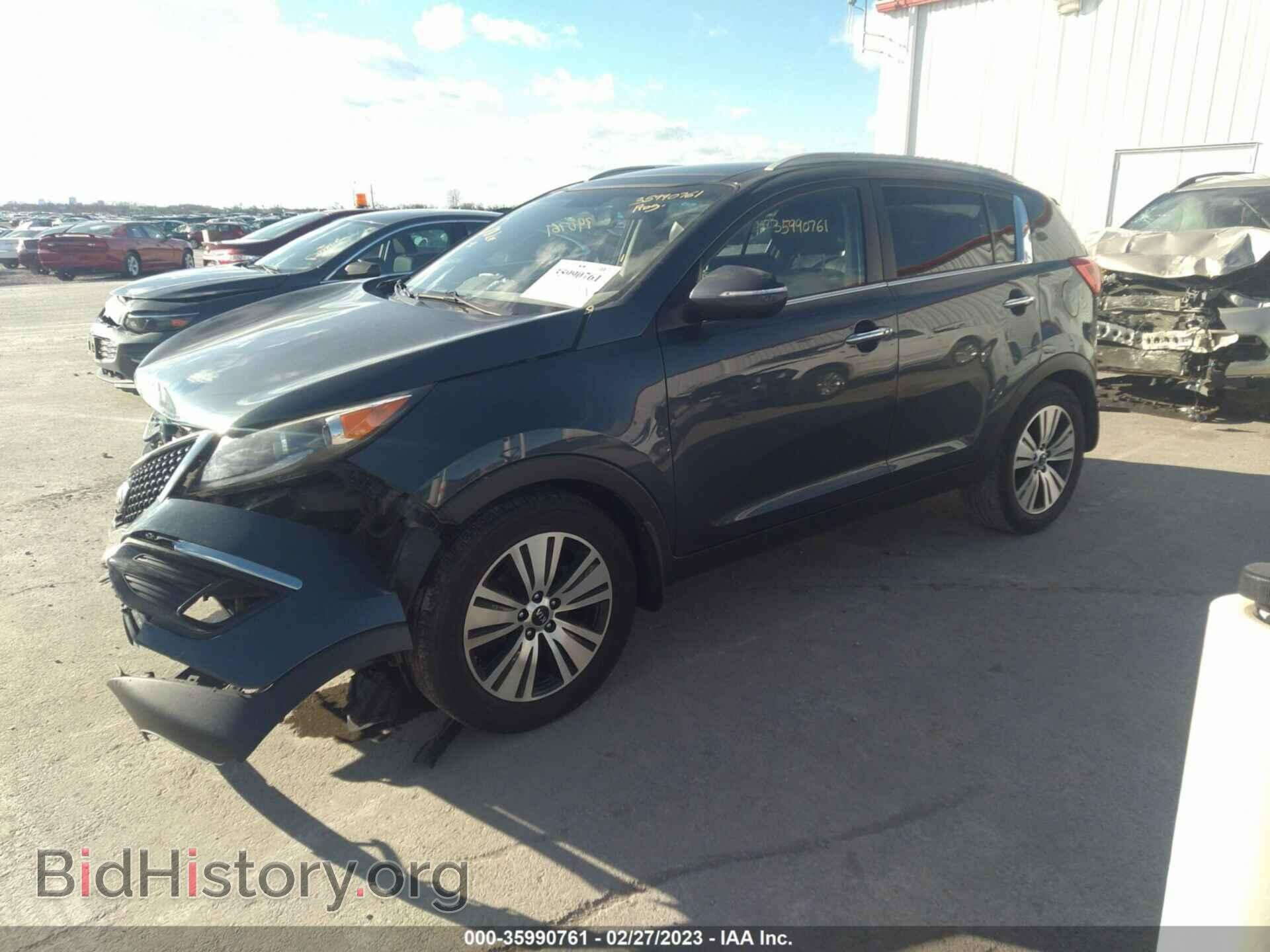 2014 KIA SPORTAGE - VIN: KNDPC3AC4E7586040 - Фото 2