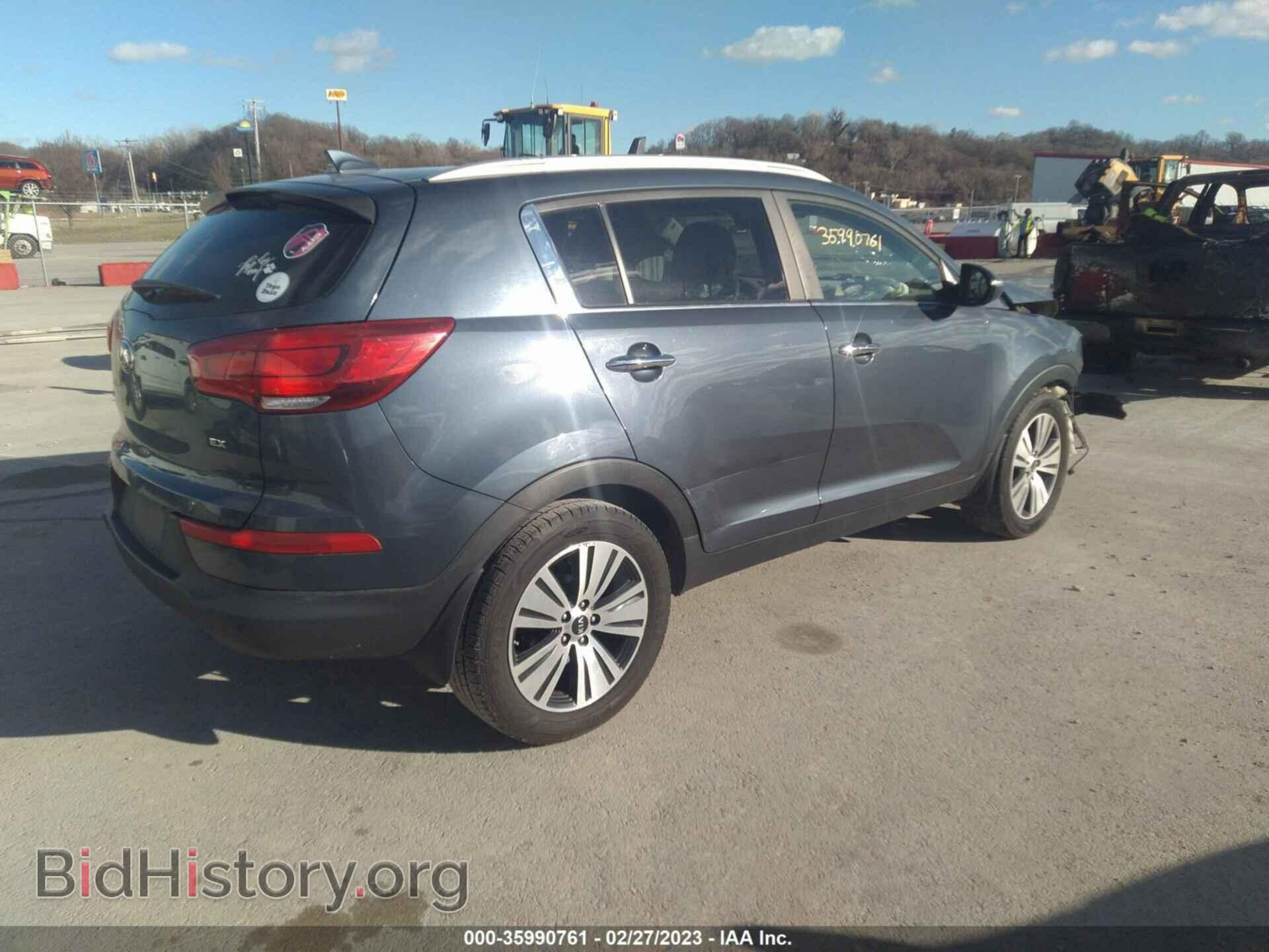 2014 KIA SPORTAGE - VIN: KNDPC3AC4E7586040 - Фото 4