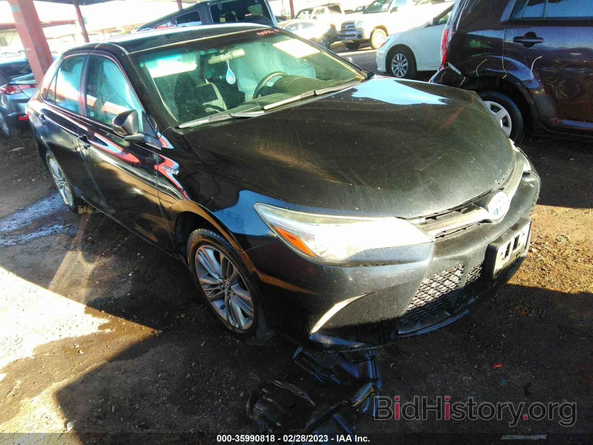 Photo 4T1BD1FKXFU151632 - TOYOTA CAMRY HYBRID 2015