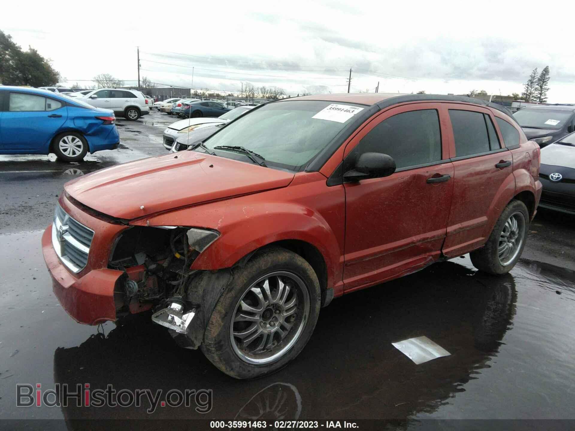 2008 DODGE CALIBER - VIN: 1B3HB48B28D646382 - Фото 2