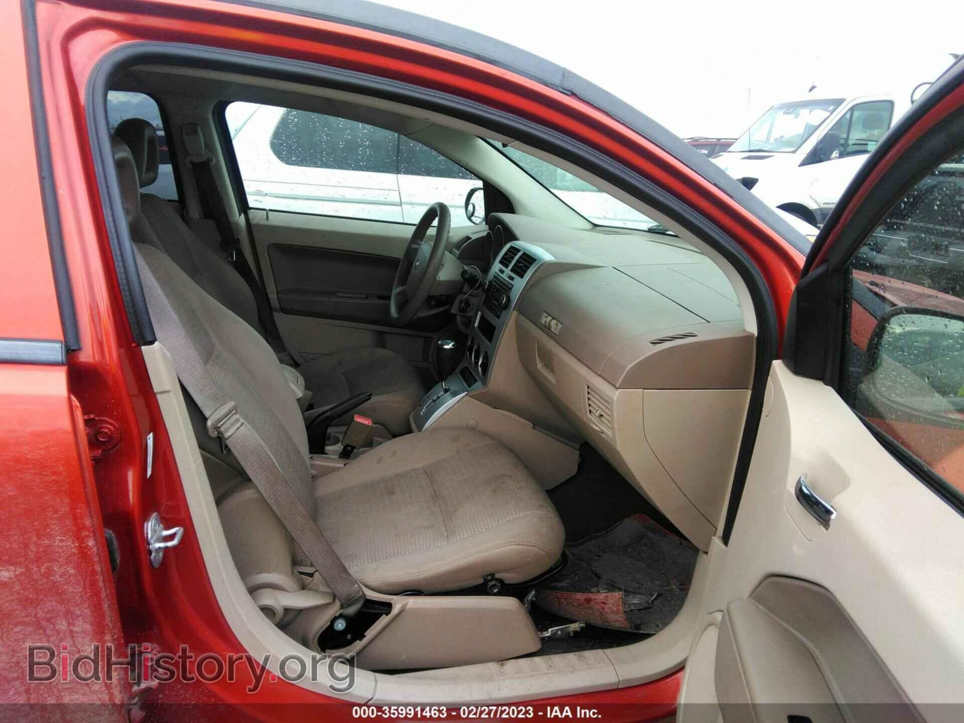 2008 DODGE CALIBER - VIN: 1B3HB48B28D646382 - Фото 5