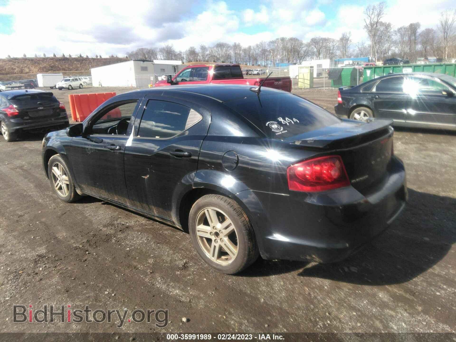 2011 DODGE AVENGER - VIN: 1B3BD1FB8BN544572 - Фото 3