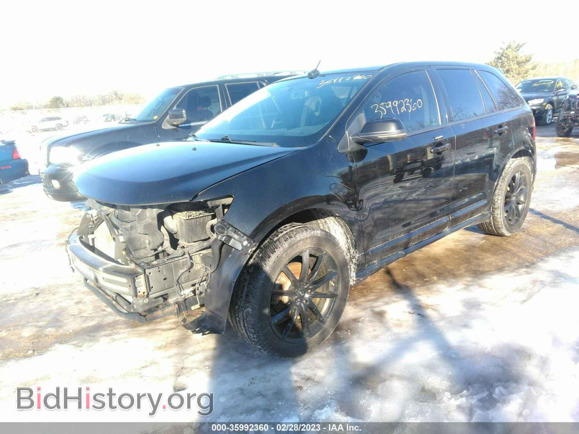 2012 FORD EDGE - VIN: 2FMDK4AK5CBA78730 - Фото 2
