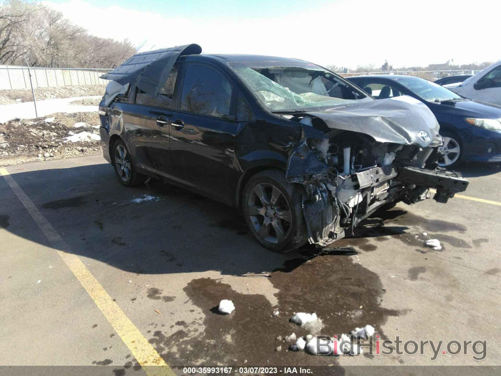 Photo 5TDXK3DC8FS675731 - TOYOTA SIENNA 2015