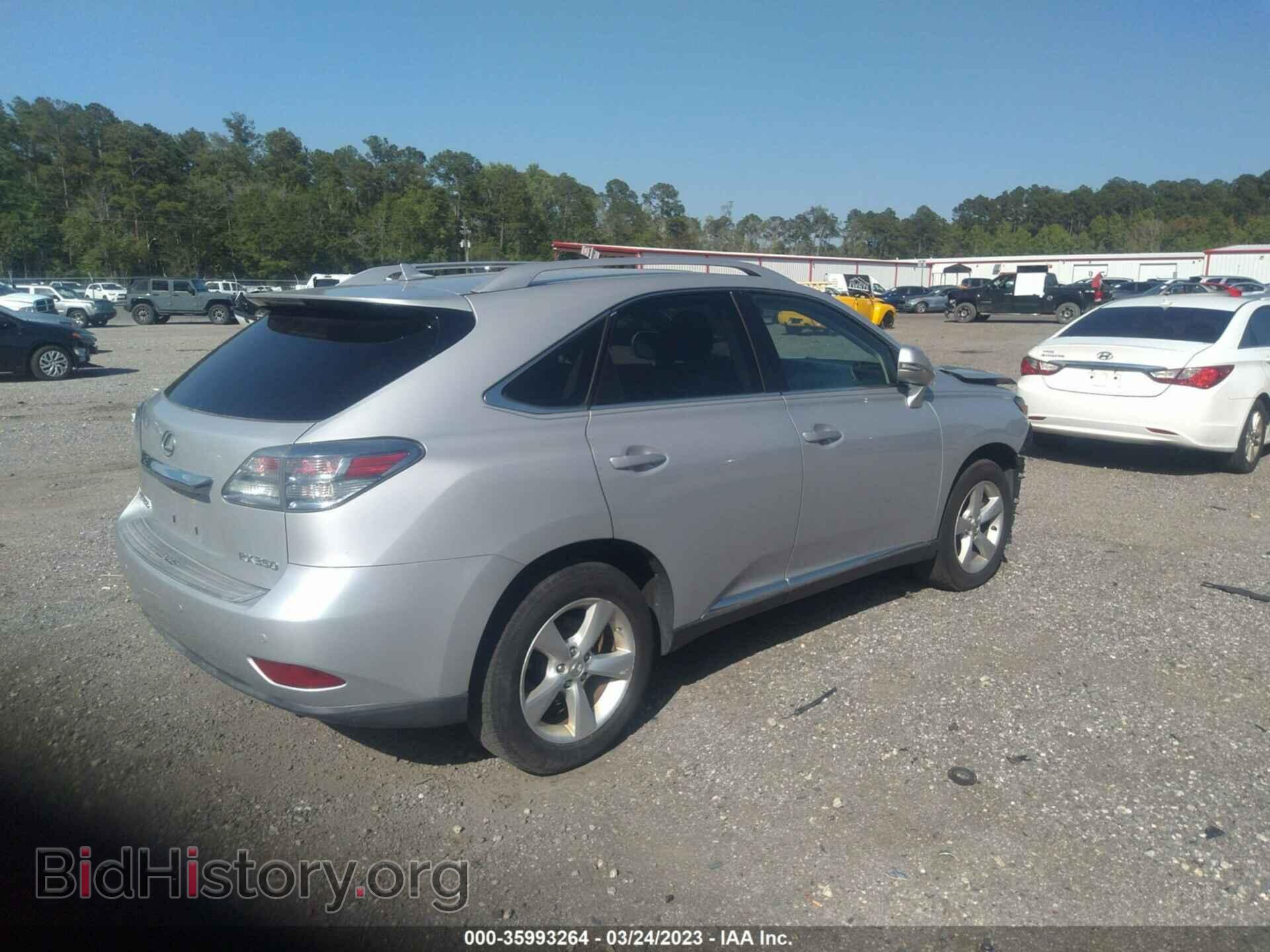 2010 LEXUS RX 350 - VIN: 2T2BK1BA6AC062441 - Фото 4