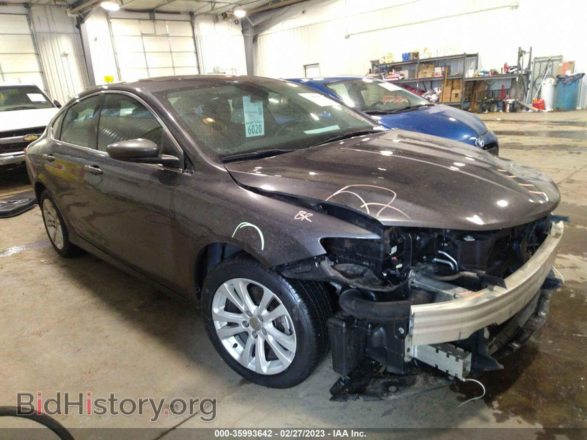 Фотография 1C3CCCAB4GN149910 - CHRYSLER 200 2016