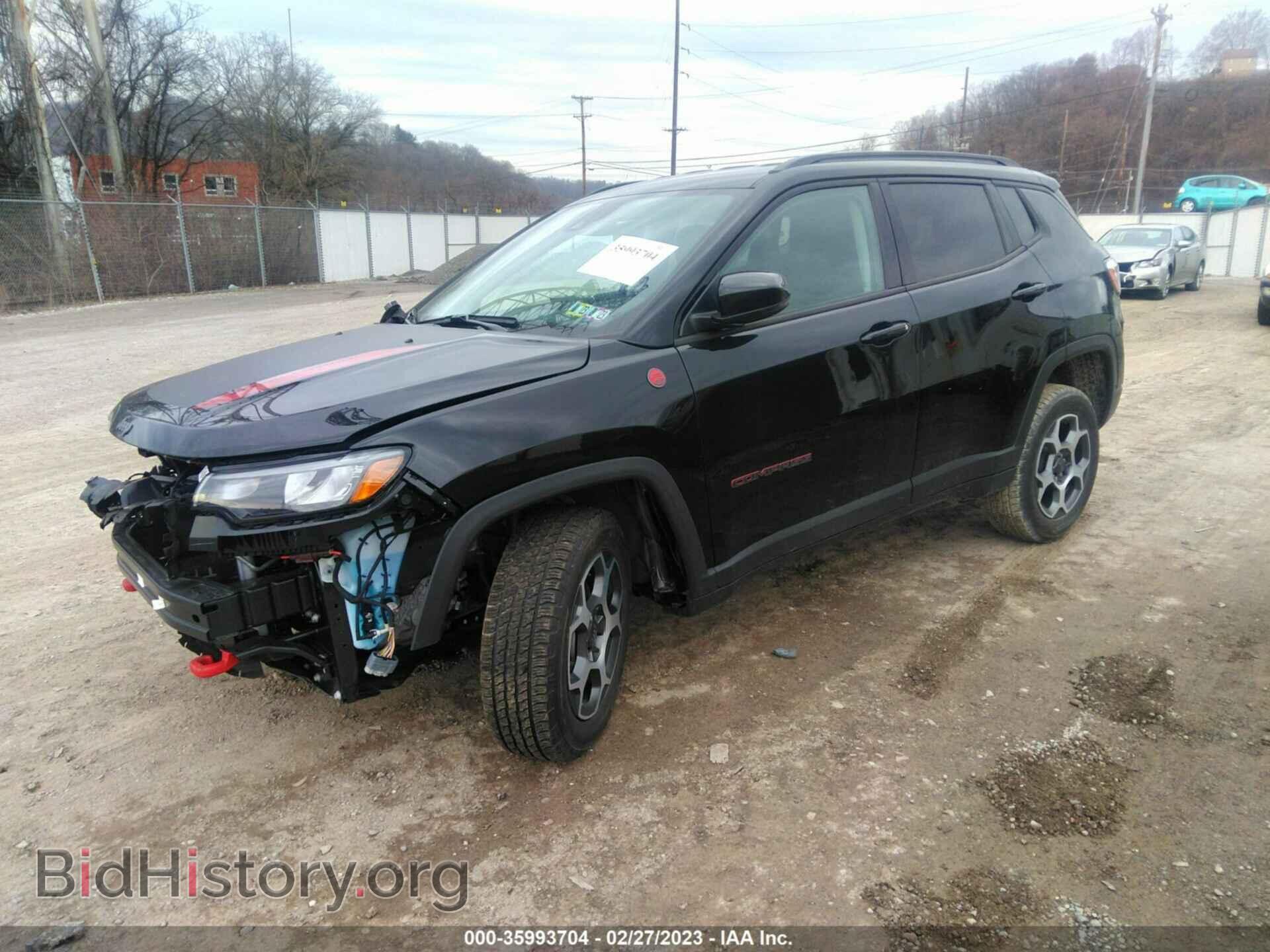 2022 JEEP COMPASS - VIN: 3C4NJDDB7NT197863 - Фото 2