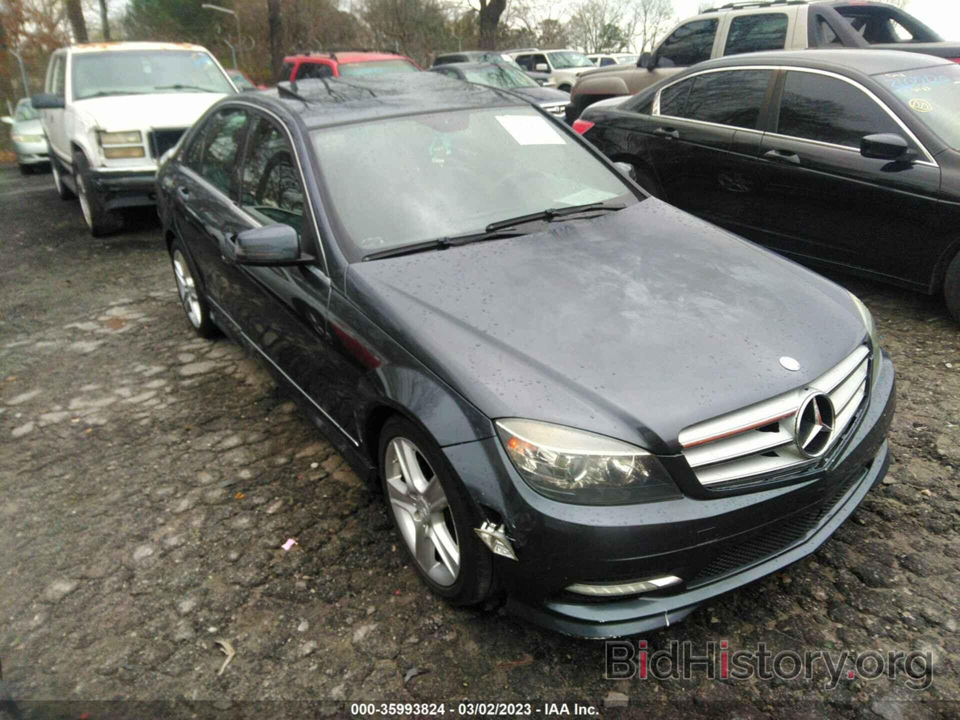 Photo WDDGF5EB1BA473798 - MERCEDES-BENZ C-CLASS 2011