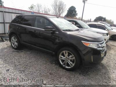 2014 Ford EDGE Limited, черный — VIN 2FMDK3KC9EBB20885, IAAI